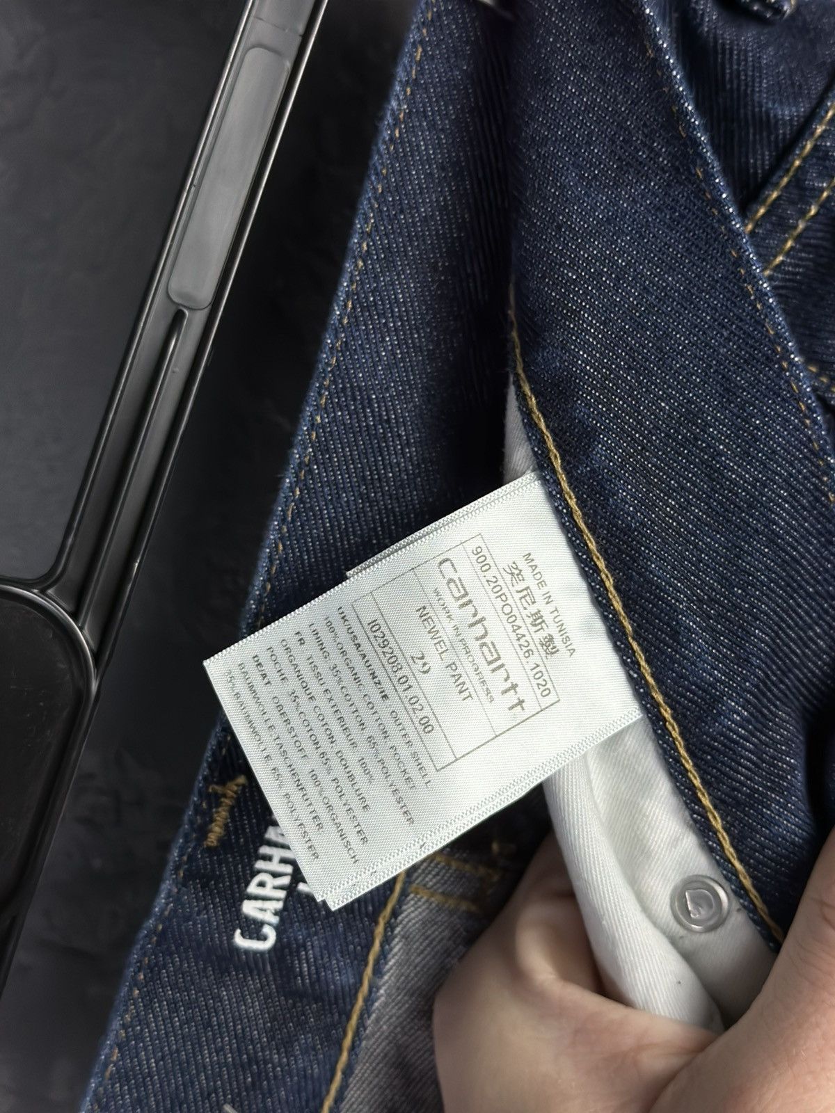 Carhartt × Vintage Vintage Carhartt Newel Pants Denim Jeans Size US 29 - 10 Thumbnail