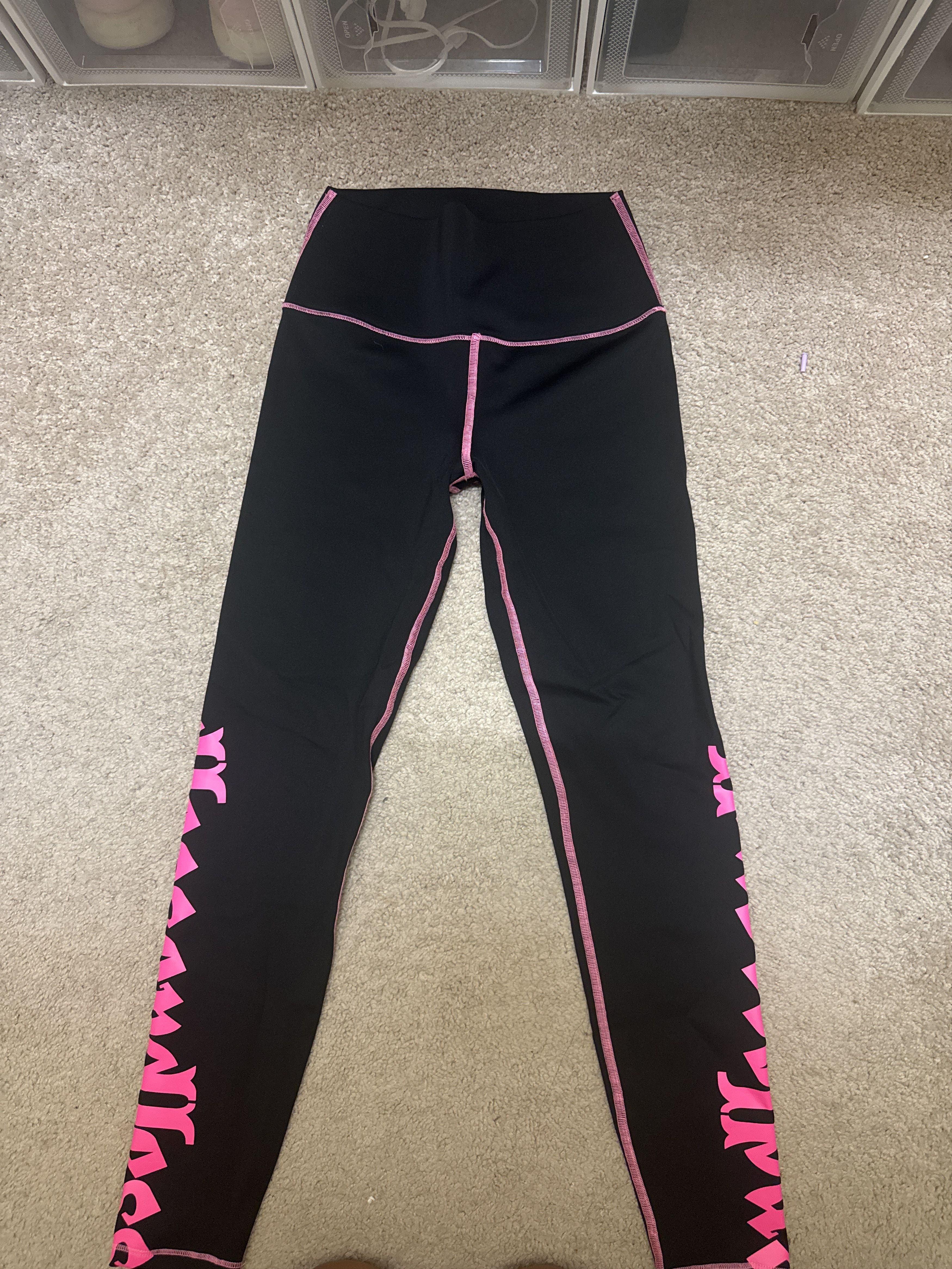 Endless Endless X pink tape women’s leggings Size 26" / US 2 / IT 38 - 2 Thumbnail