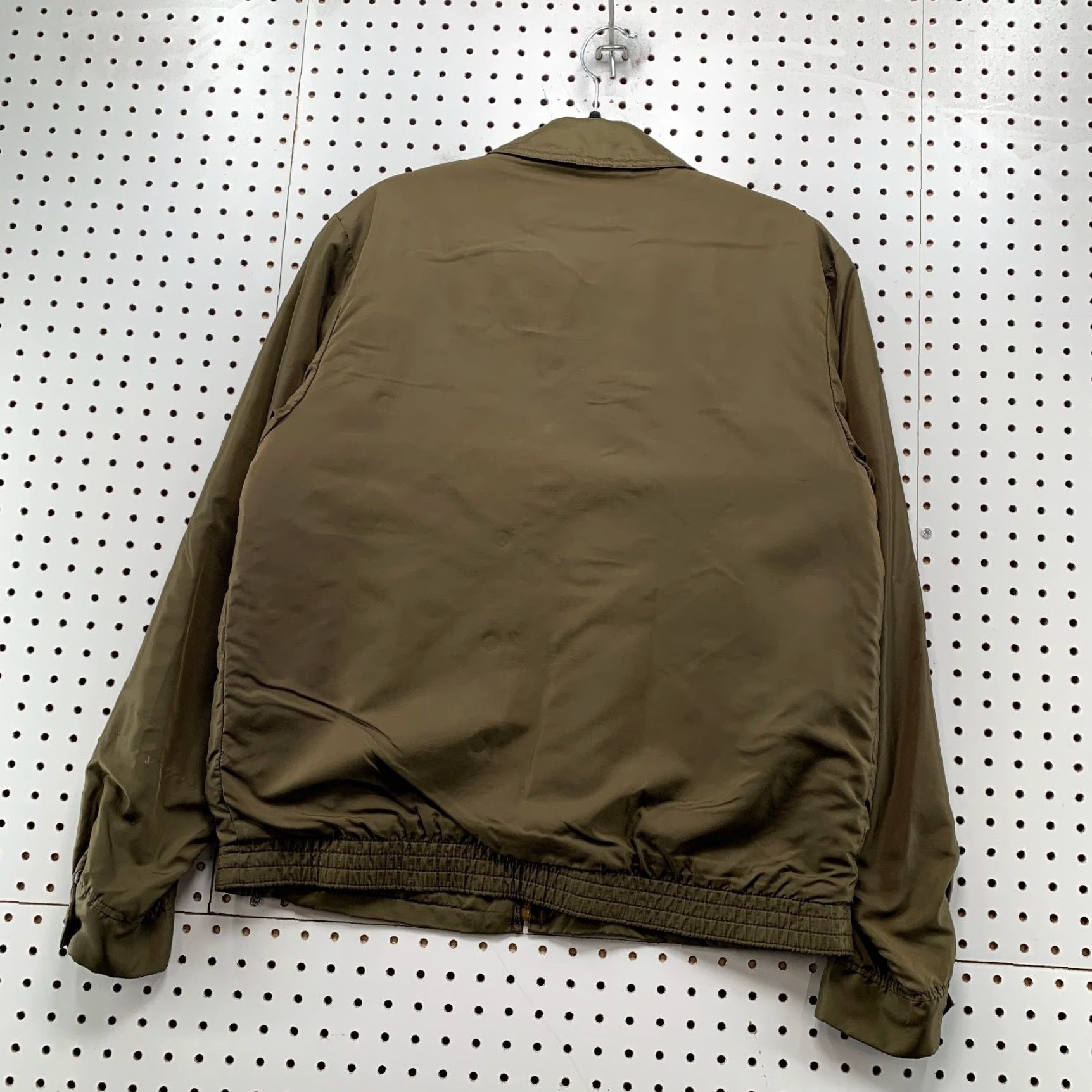 McGregor VINTAGE McGregor Bomber Jacket Mens 42 Brown Nylon Fleece USA Size US XS / EU 42 / 0 - 2 Thumbnail