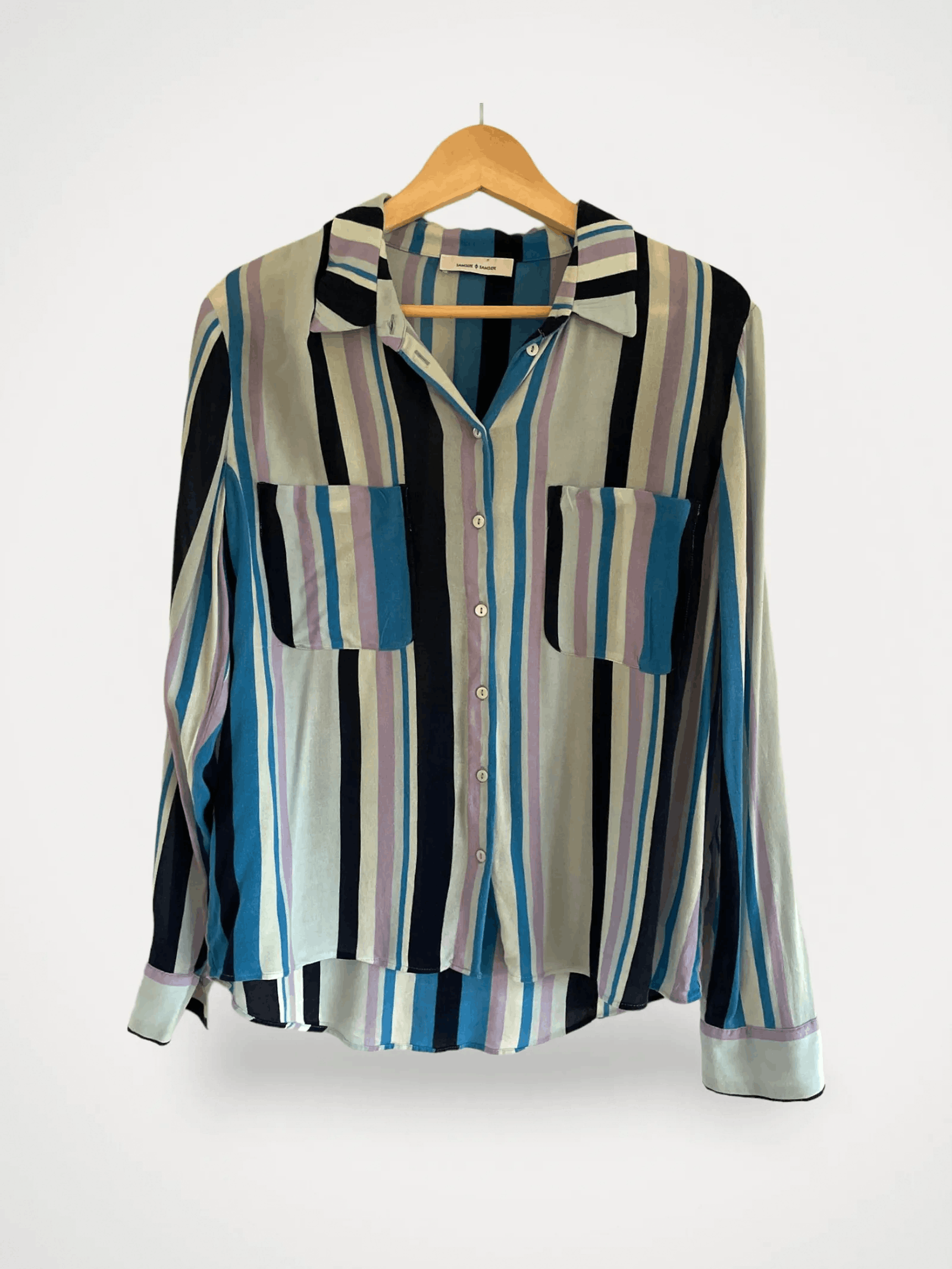 Samsoe Samsoe Samsøe Samsøe Milly Shirt Size L / US 10 / IT 46 - 1 Thumbnail