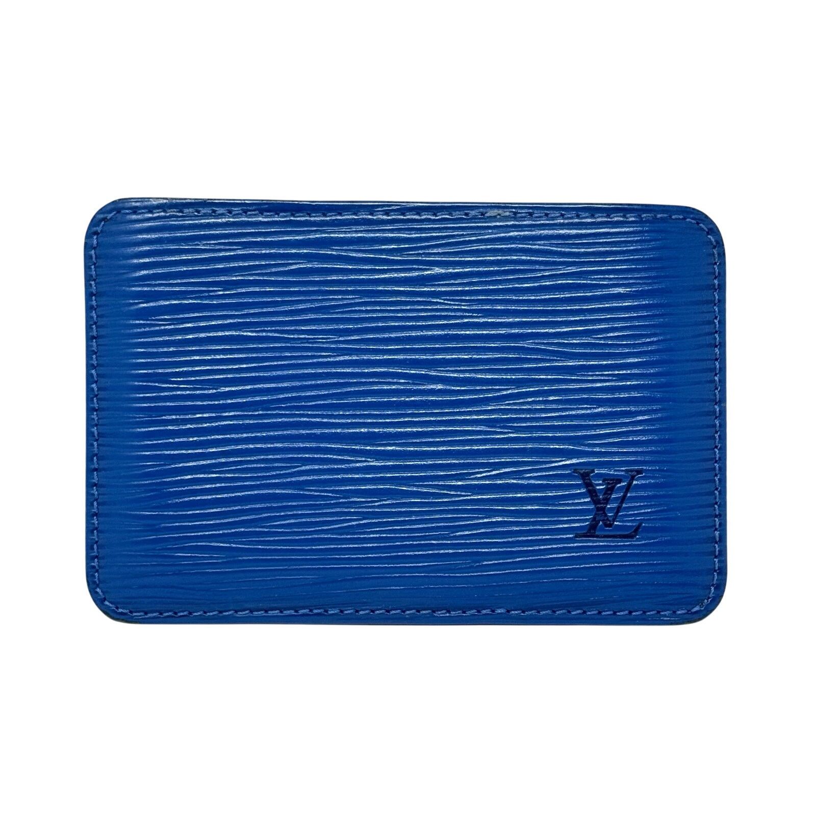 Louis Vuitton Louis Vuitton Blue Cardholder Wallet Size ONE SIZE - 1 Thumbnail