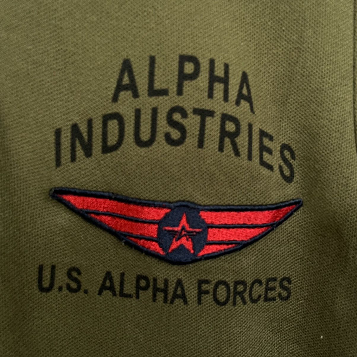 Avirex Vintage Avirex US Air Force Polo T Shirt Size US M / EU 48-50 / 2 - 6 Thumbnail