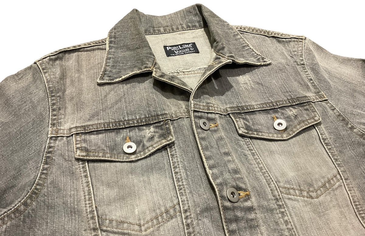 Hysteric Glamour × If Six Was Nine × Japanese Brand 🔥 Japanese Archived Point Loma Vintage Rusty Denim Jacket Size US L / EU 52-54 / 3 - 3 Thumbnail