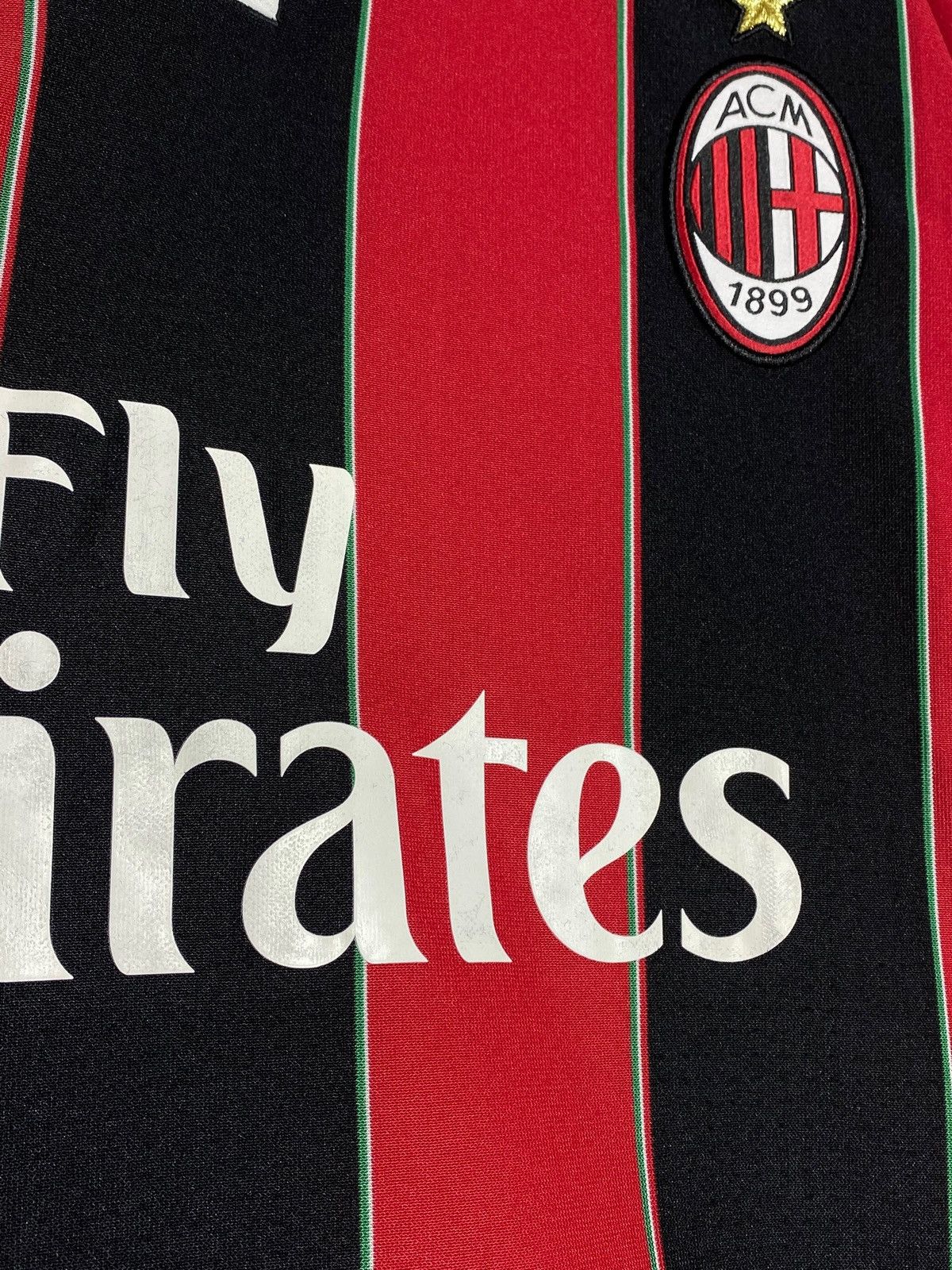 Adidas Adidas AC Milan 2012/13 Home Football Shirt Fly Emirates Size US XXL / EU 58 / 5 - 8 Thumbnail