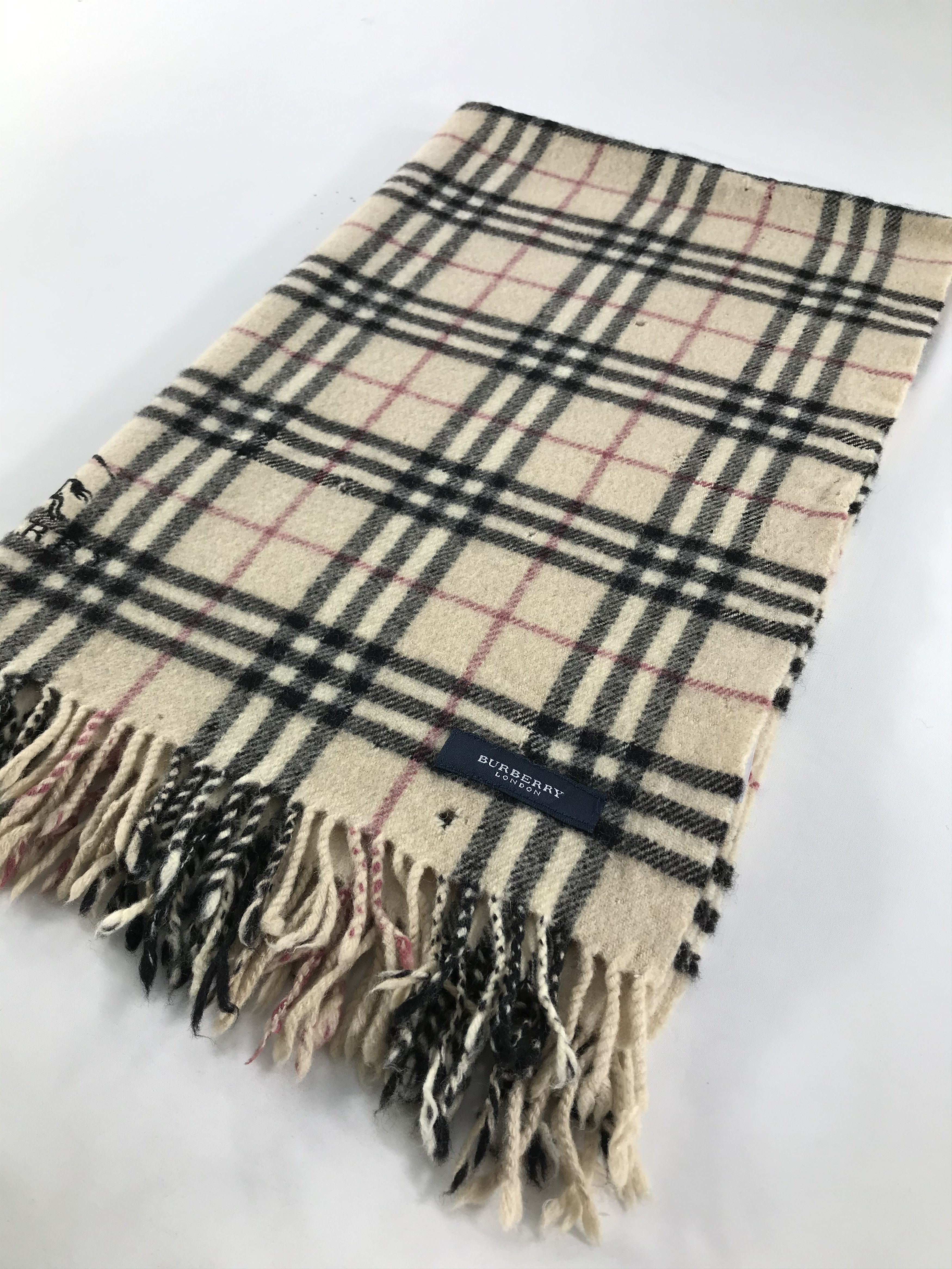 Burberry Vintage Burberry Scarf/Muffler/Neckwear MF945 Size ONE SIZE - 3 Thumbnail