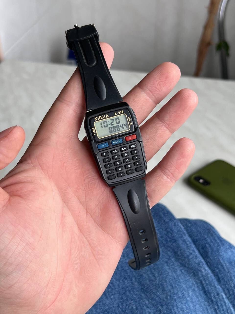 Japanese Brand × Vintage Vintage Japanese style futuristic Calculator Watch 90s Size ONE SIZE - 10 Thumbnail