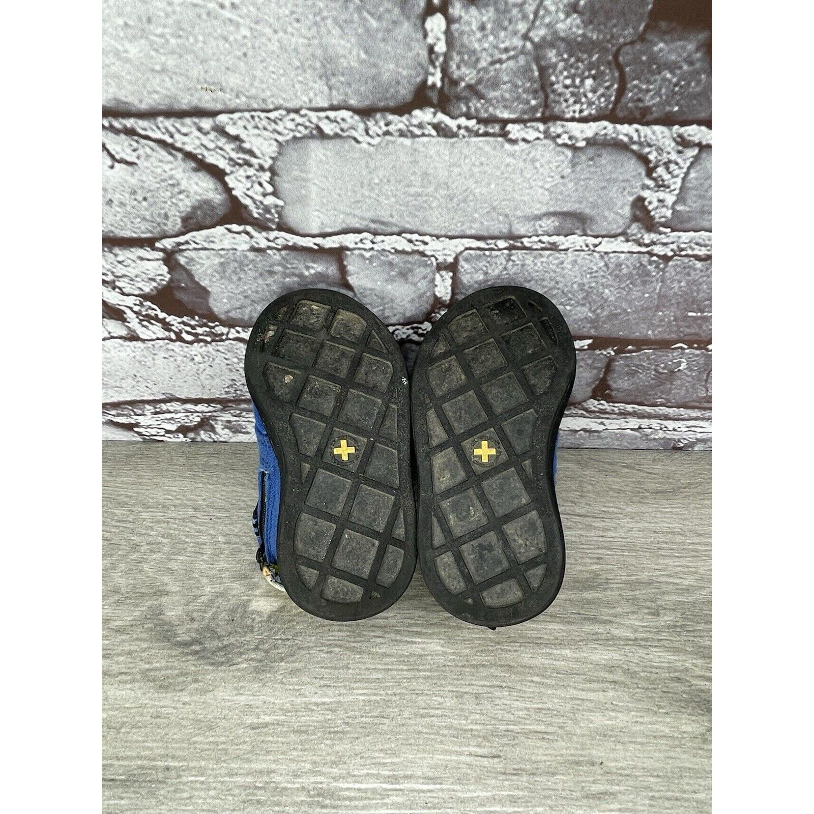 Dr. Martens DR MARTENS BLUE CANVAS Clover Fold Down BOOTS YOUTH AIR WALK Size US 6.5 / IT 36.5 - 16 Thumbnail