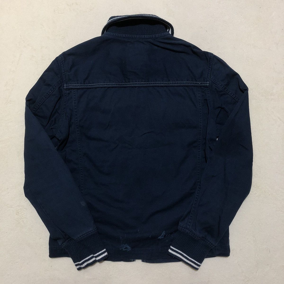 Avirex × Japanese Brand DISTRESSED Avirex Varsity Multi-pocket Light Jacket Size US S / EU 44-46 / 1 - 7 Thumbnail