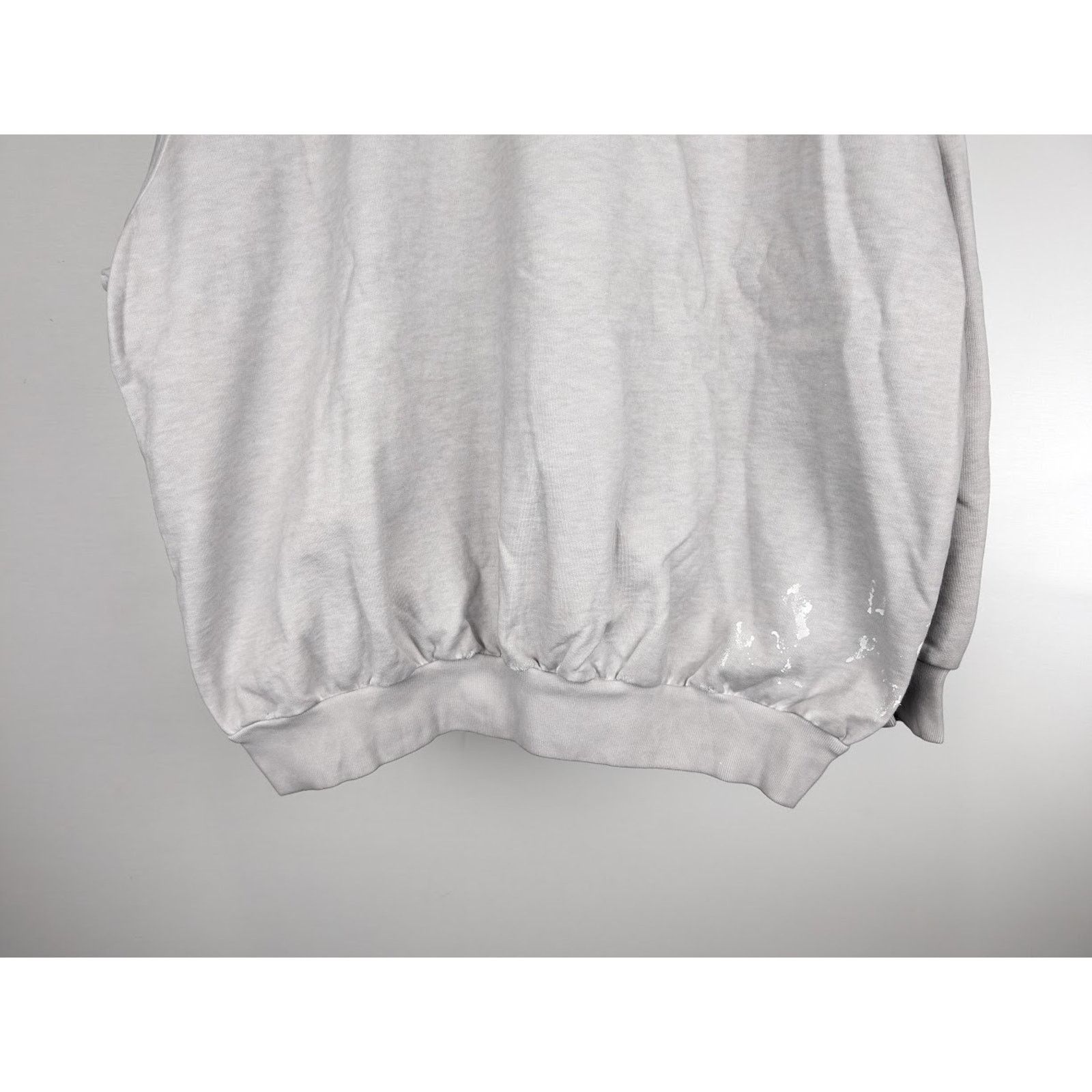 Balenciaga o1rshd1 Q:4 / Logo Printed Hoodie in Dirty White Size US S / EU 44-46 / 1 - 15 Thumbnail