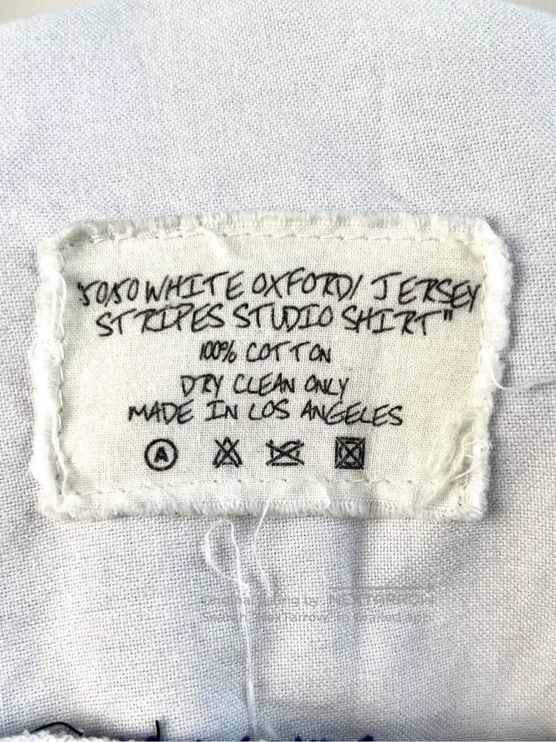 Greg Lauren Greg Lauren Patchwork striped top Size US M / EU 48-50 / 2 - 4 Thumbnail