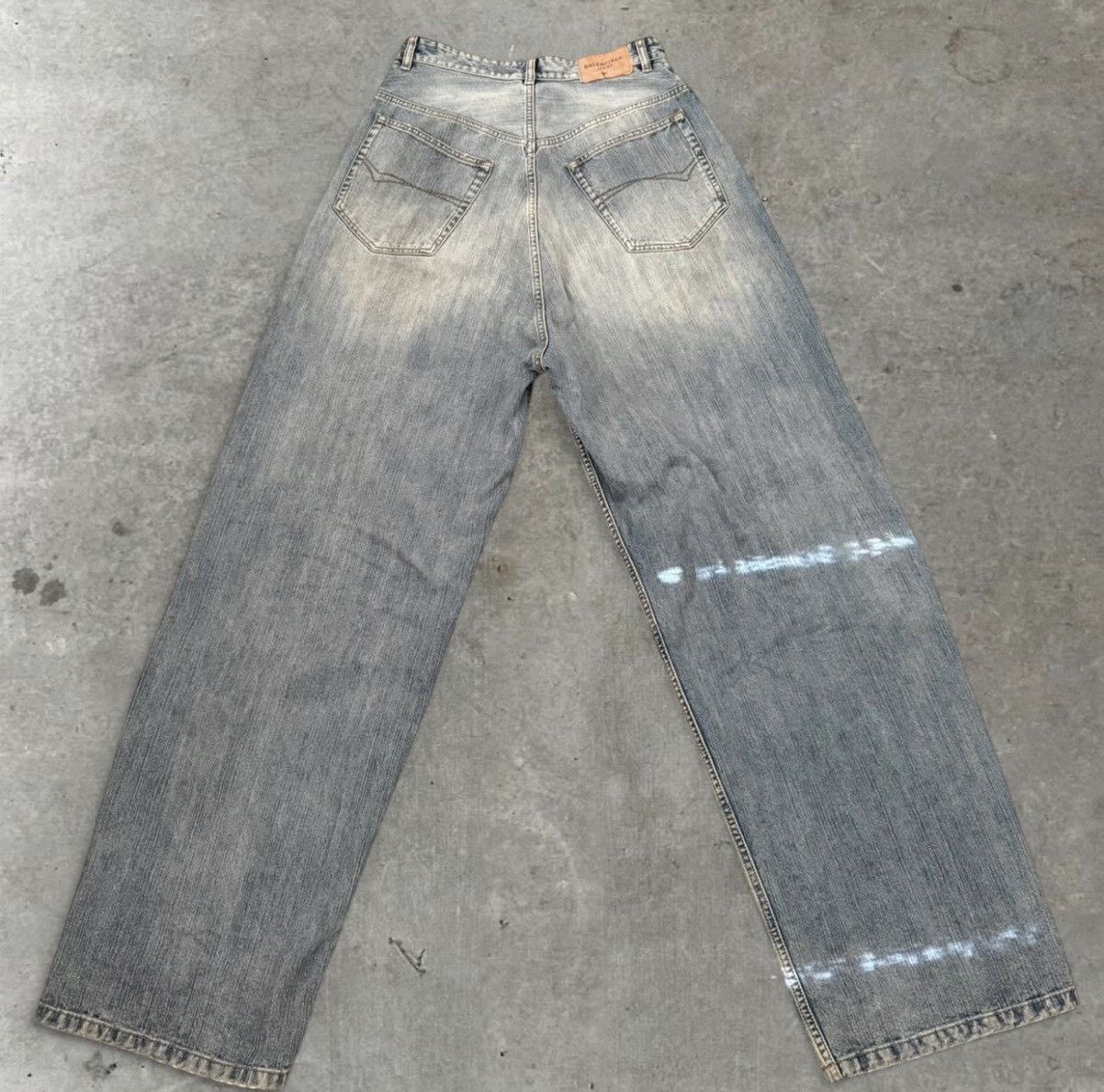 Balenciaga balenciaga pull up jeans Size US 31 - 3 Thumbnail