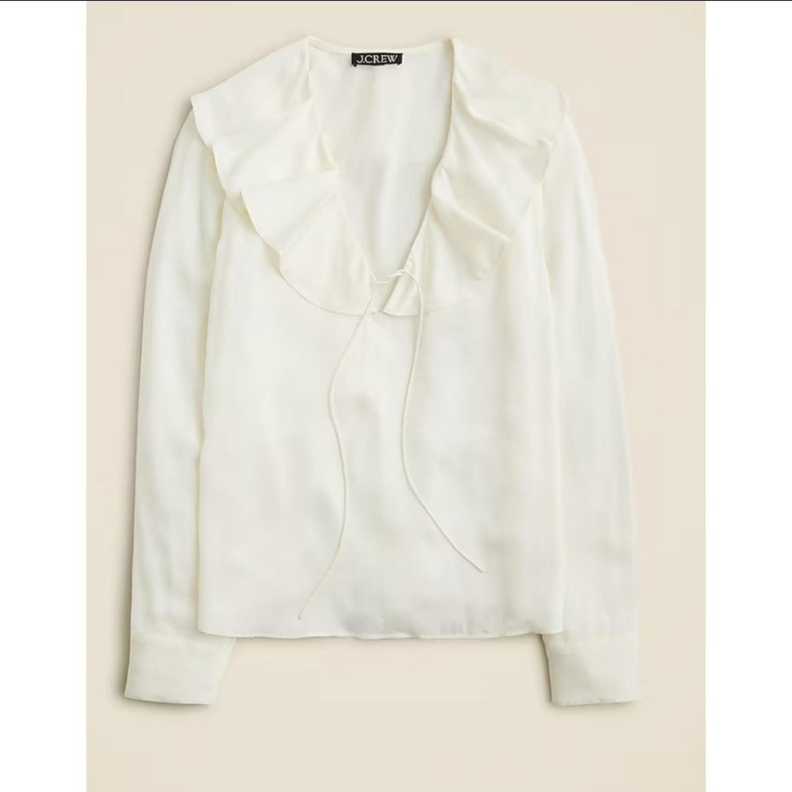 J.Crew J Crew Goldie Top in Satin Size XS / US 0-2 / IT 36-38 - 1 Thumbnail