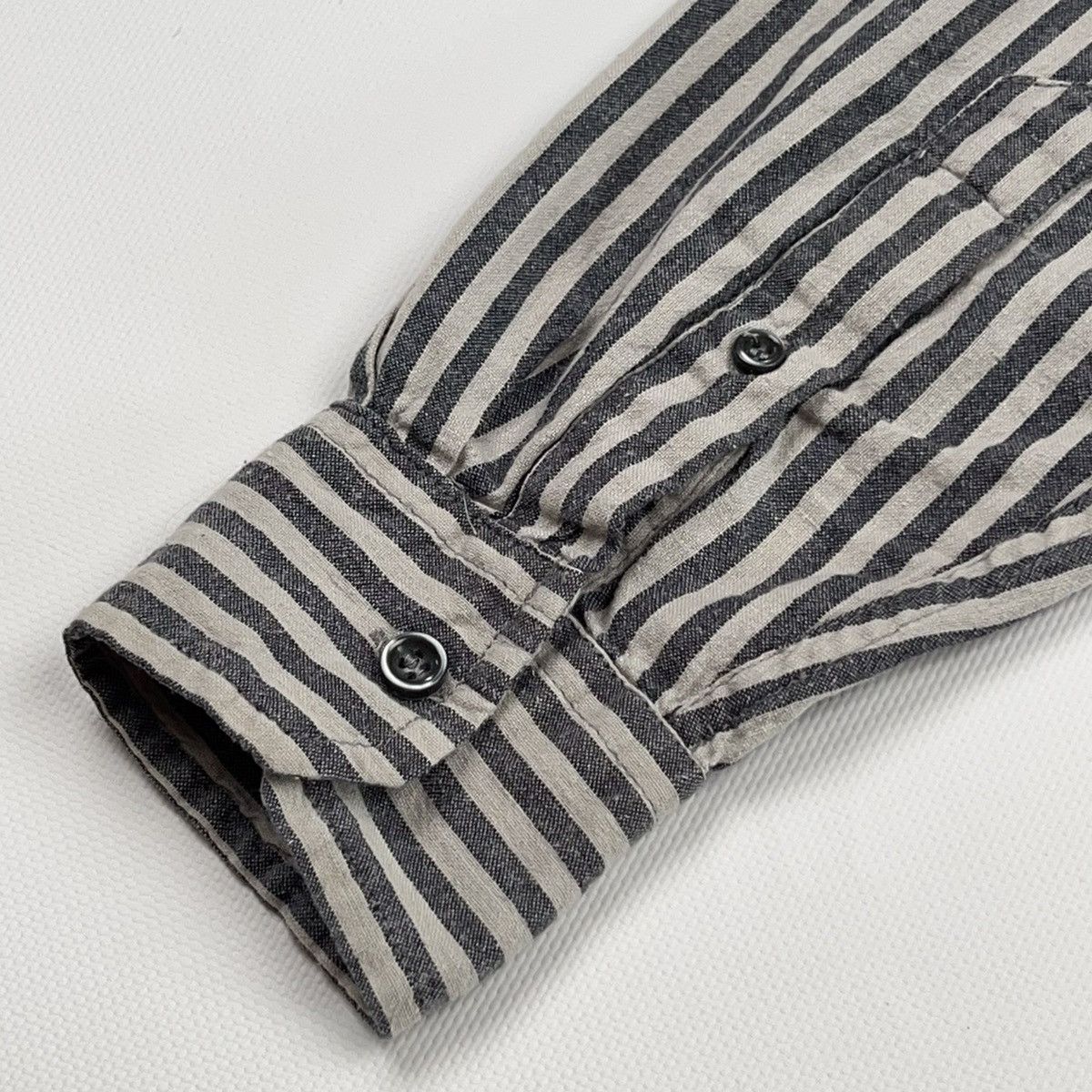 Isabel Marant Isabel Marant Etoile Stripped Gray Black Shirt Size XS / US 0-2 / IT 36-38 - 18 Thumbnail