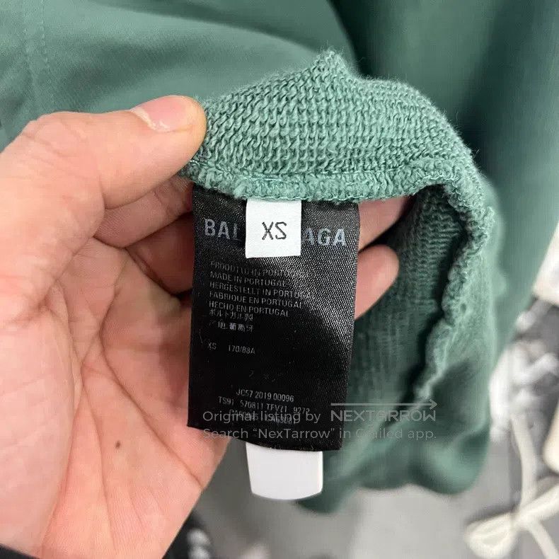 Balenciaga Balenciaga Back Logo Hoodie Size US XS / EU 42 / 0 - 4 Thumbnail