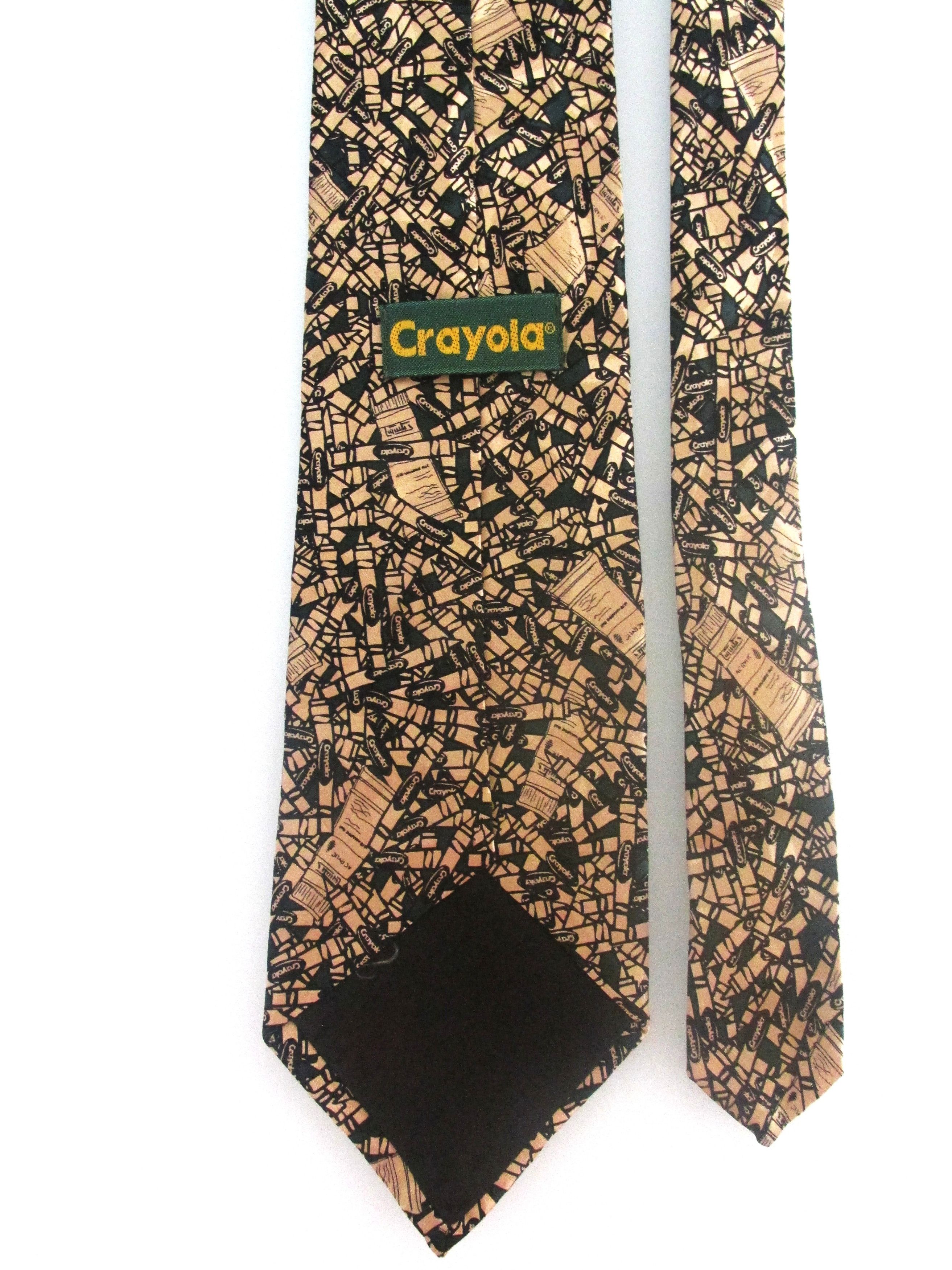 Other Crayola Crayon Vintage Men's Silk Tie Size ONE SIZE - 4 Thumbnail