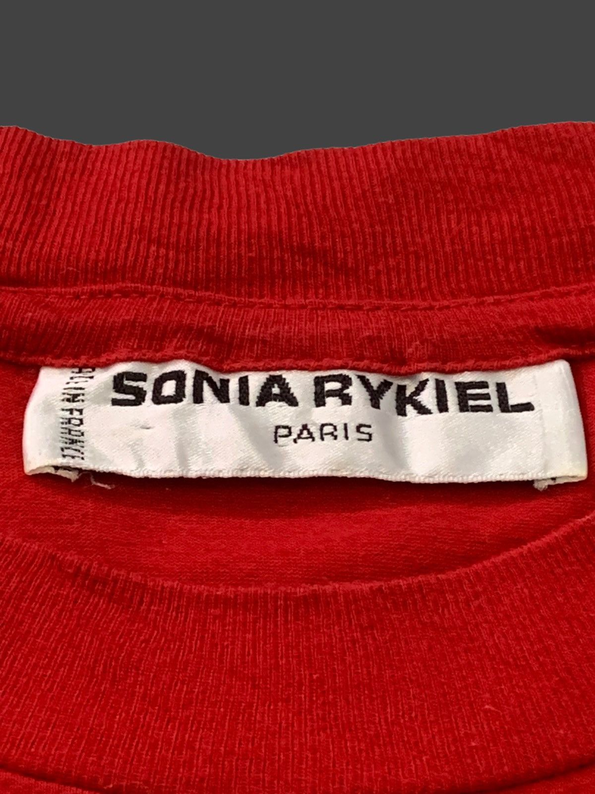 Sonia Rykiel × Vintage Sonia Rykiel Paris Vintage France Anchor Logo Tee Size US M / EU 48-50 / 2 - 5 Thumbnail