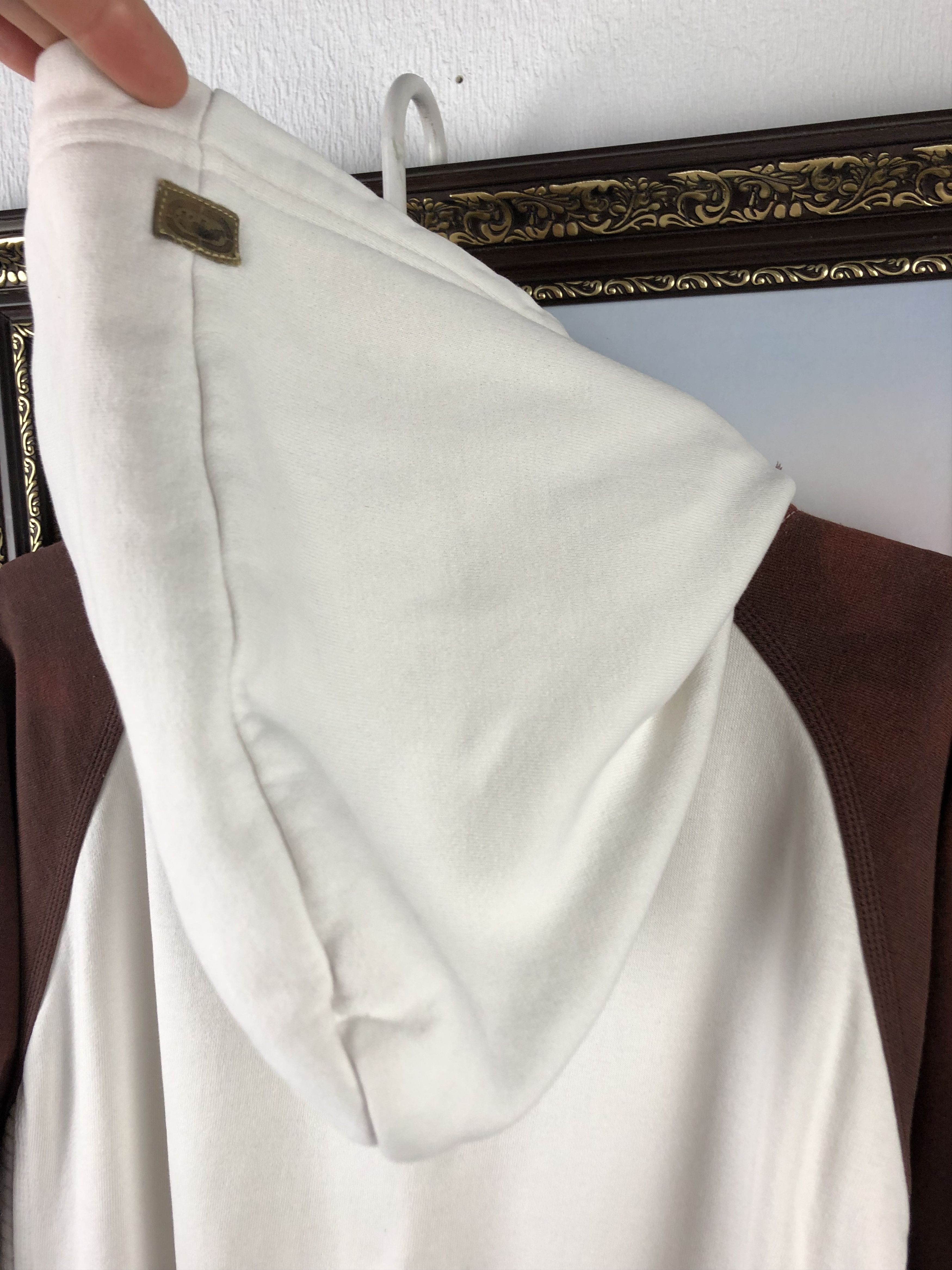 Ecko Unltd. × Vintage Vintage Ecko Unlimited Unltd Zipper Hoodie White Gray Gold Size US L / EU 52-54 / 3 - 24 Thumbnail