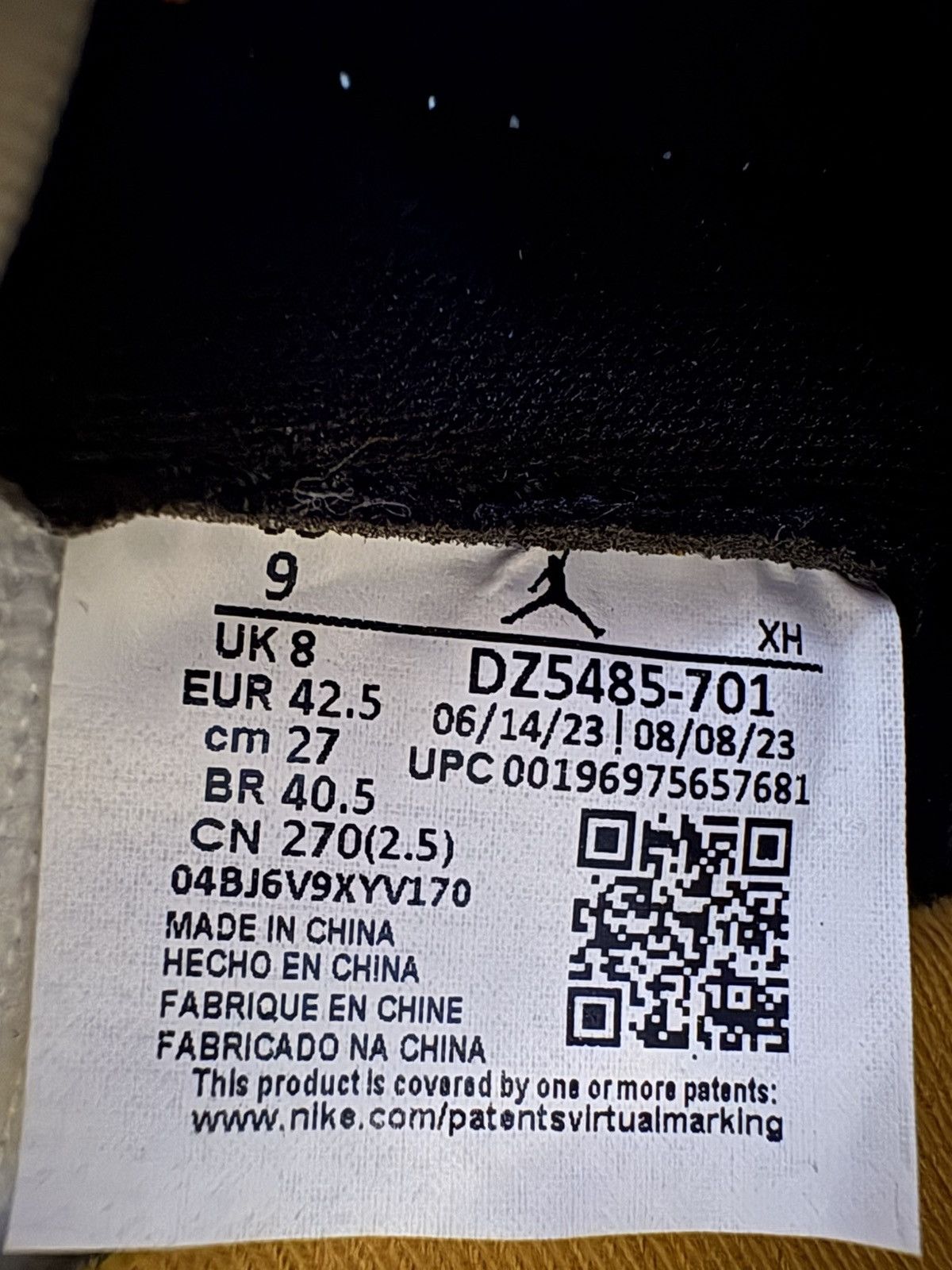 Jordan Brand Air Jordan 1 High Ochre | Size 9 | Brand New Size US 9 / EU 42 - 8 Thumbnail