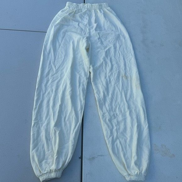 Boys Lie BOY’S LIE WHITE CLASSIC SWEATPANTS SZ MEDIUM M Size 24" / US 00 / IT 34 - 1 Thumbnail