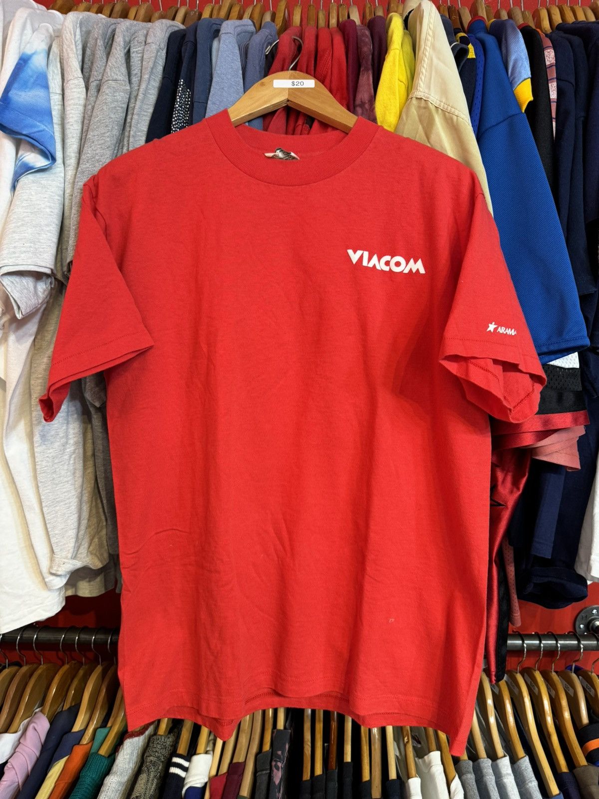 Mtv × Vintage 1986 MTV Viacom Vintage Employee 80’s T-Shirt Size US L / EU 52-54 / 3 - 7 Thumbnail