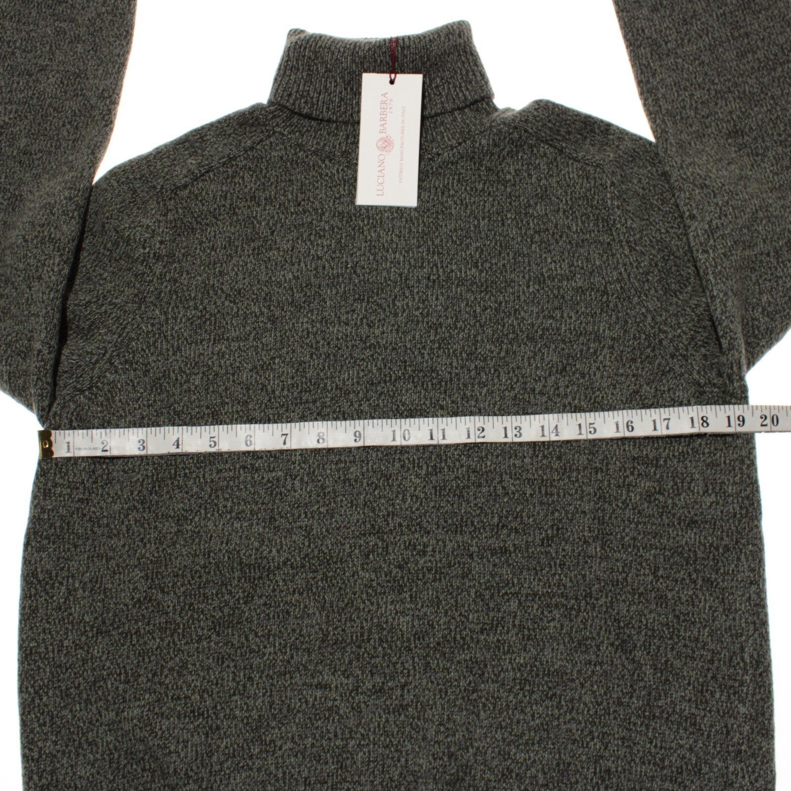 Luciano Barbera Luciano Barbera Sweater Size US M in Green Size US M / EU 48-50 / 2 - 5 Thumbnail
