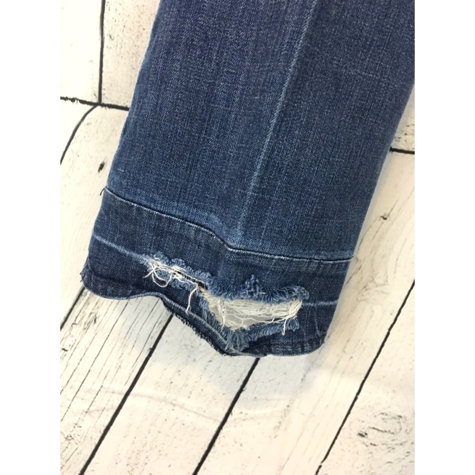 Citizens Of Humanity VINTAGE Citizens of Humanity Dunaway #087 Stretch Low Waist Full Leg Jeans Women's 25 Blue Denim Flare 90s Womens Jeans by Citizens of Humanity (COH) Size 42" / US 20 - 7 Thumbnail