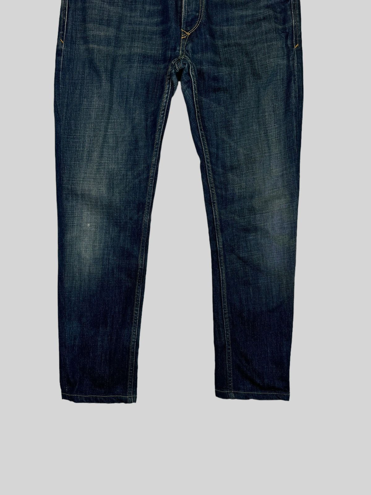 Diesel × Hysteric Glamour × Japanese Brand VTG DIESEL INDUSTRY DISTRESSED MOD VIKER MUD WASH DENIM Size US 31 - 6 Thumbnail