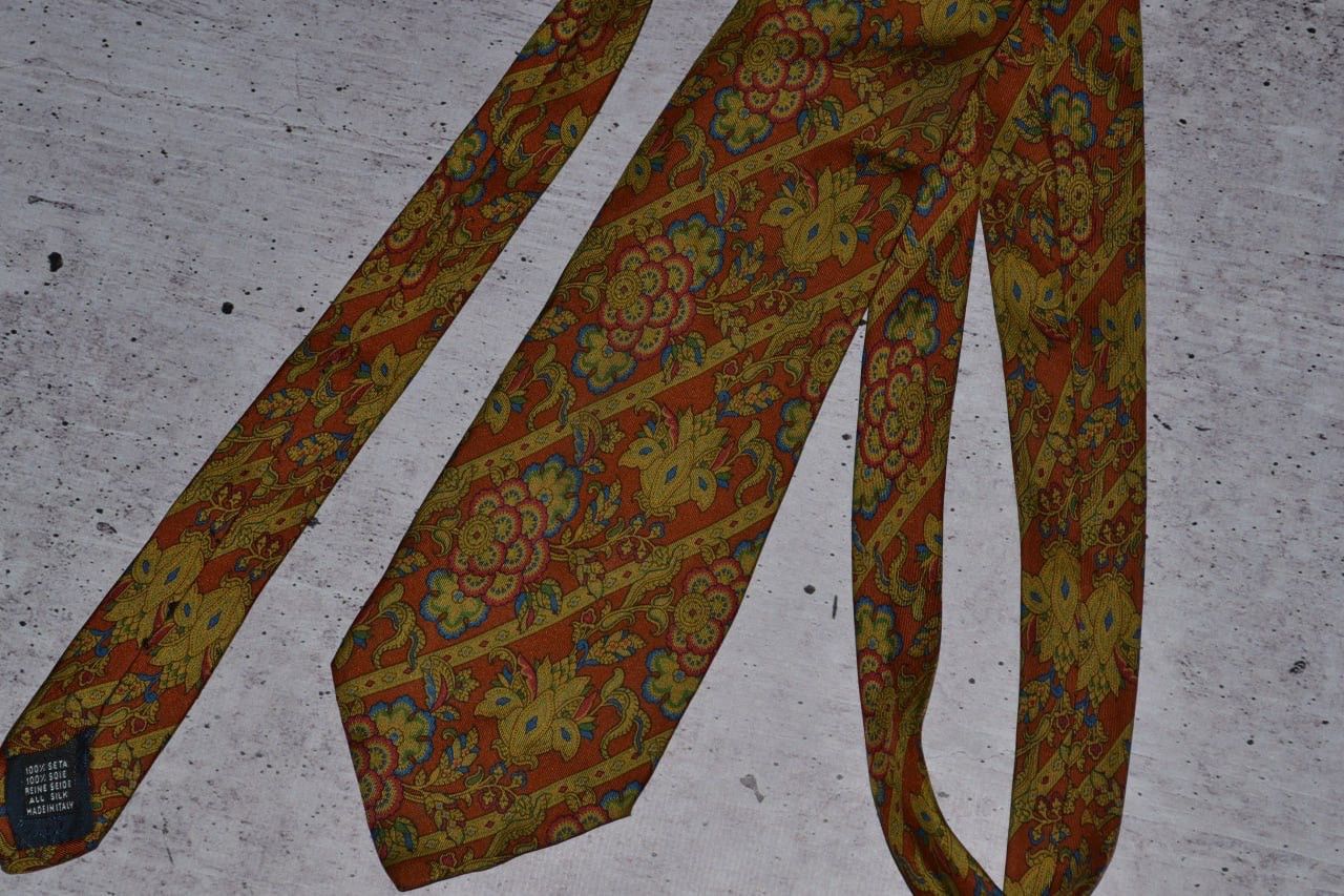 MCM × Vintage Vintage MCM Tie Silk Size ONE SIZE - 3 Thumbnail