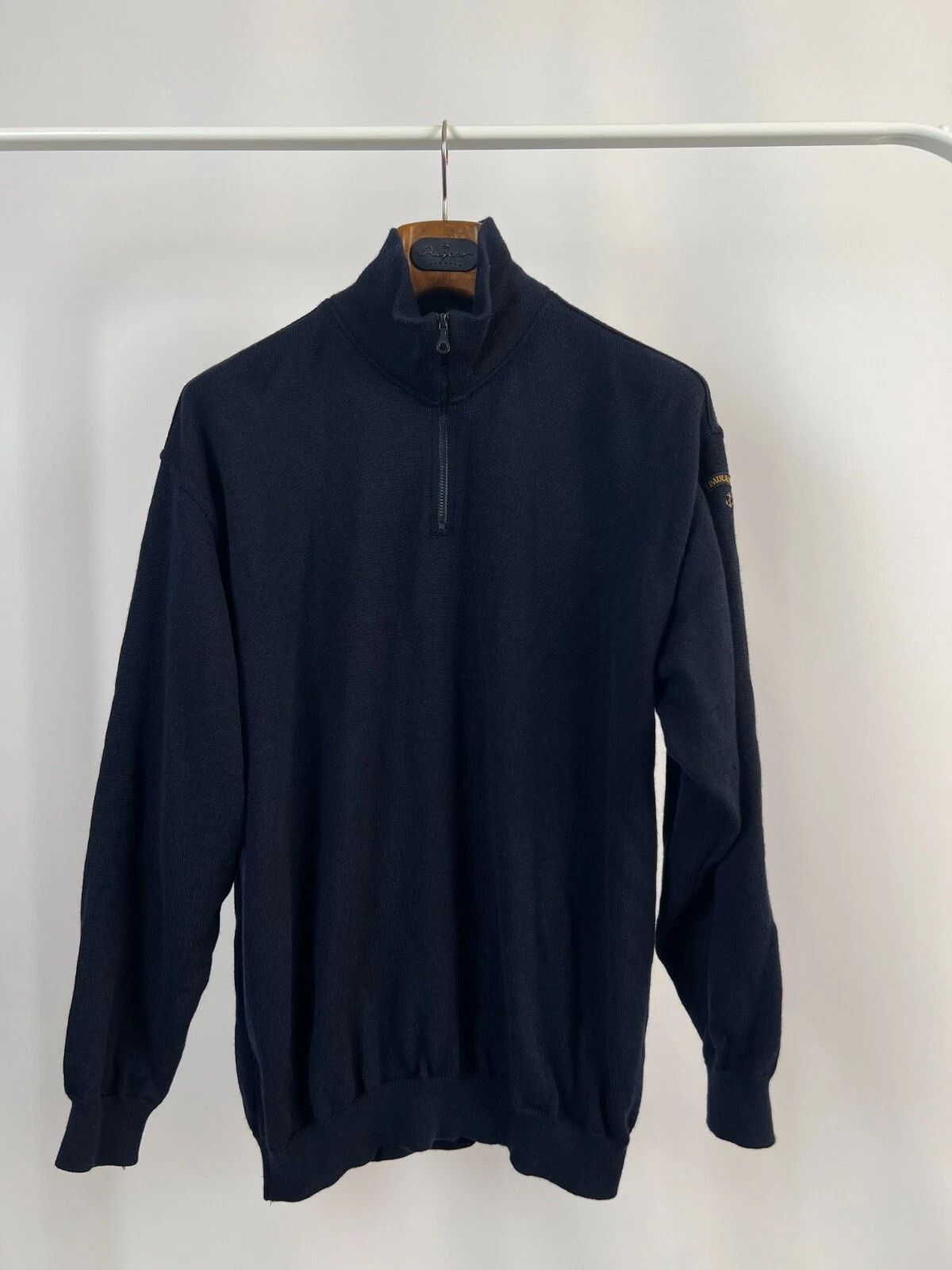 Paul & Shark Paul & Shark Yachting Bretagne Light Wool Pullover 1/4 Zip Size US L / EU 52-54 / 3 - 1 Thumbnail