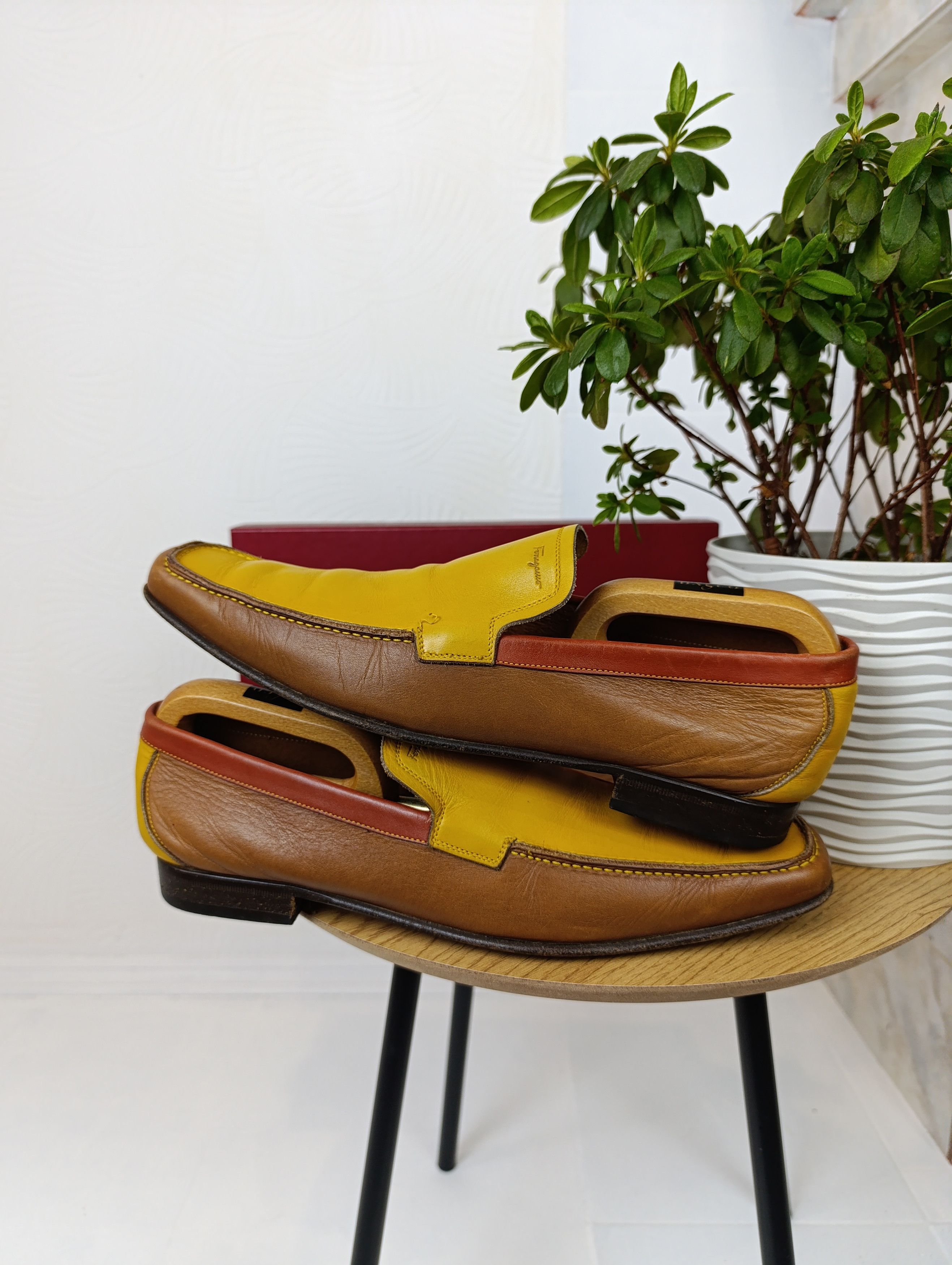 Salvatore Ferragamo SALVATORE FERRAGAMO LEATHER ITALIAN SHOES Size US 8 / EU 41 - 5 Thumbnail