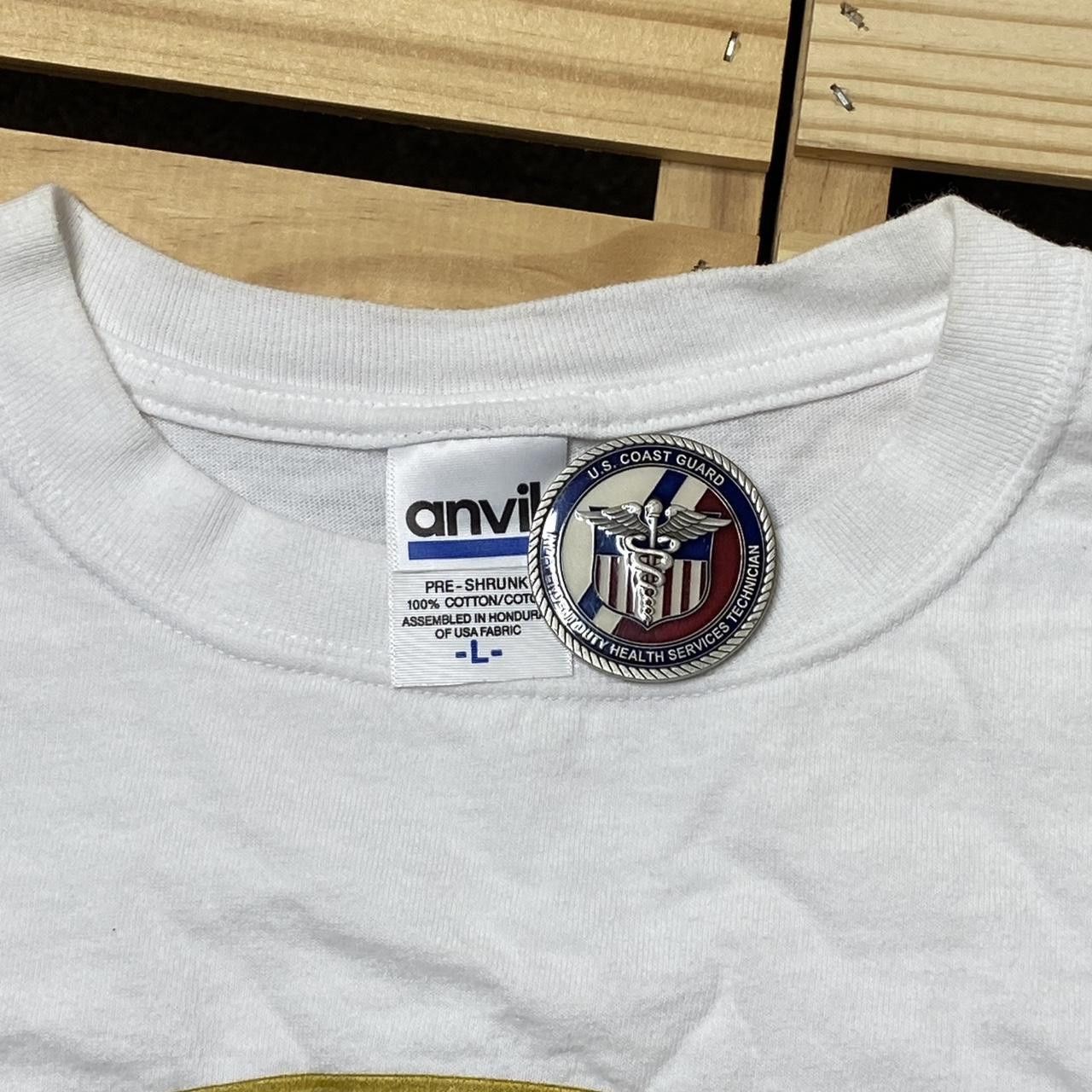 Anvil Vintage Hang Loose, Hawaii White Surf Tee Size Large Size US L / EU 52-54 / 3 - 3 Thumbnail