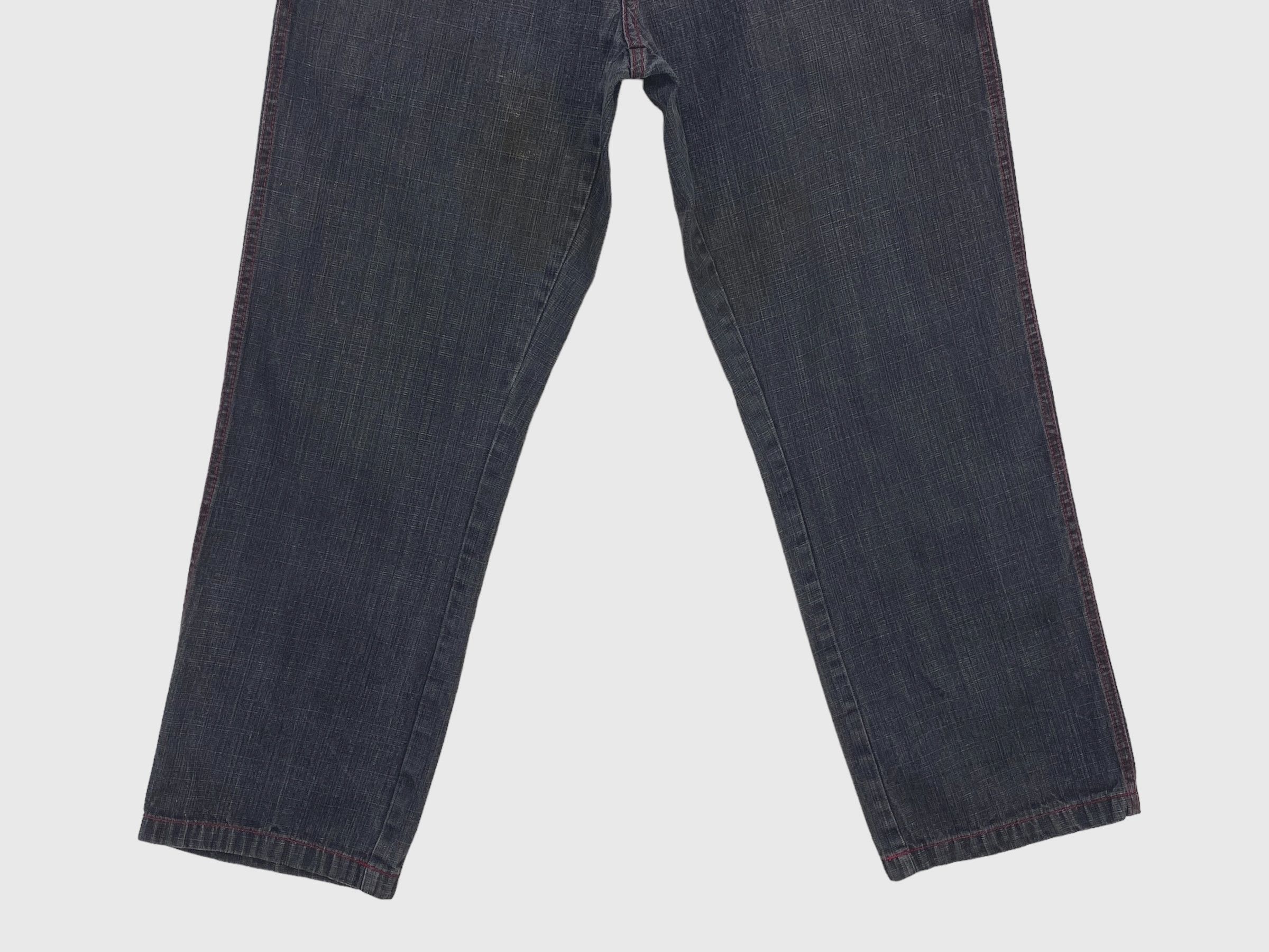 Japanese Brand × Vintage 5ive Jungle & Co Baggy Jeans Hip Hop Skateboard Jeans Size US 32 / EU 48 - 4 Thumbnail