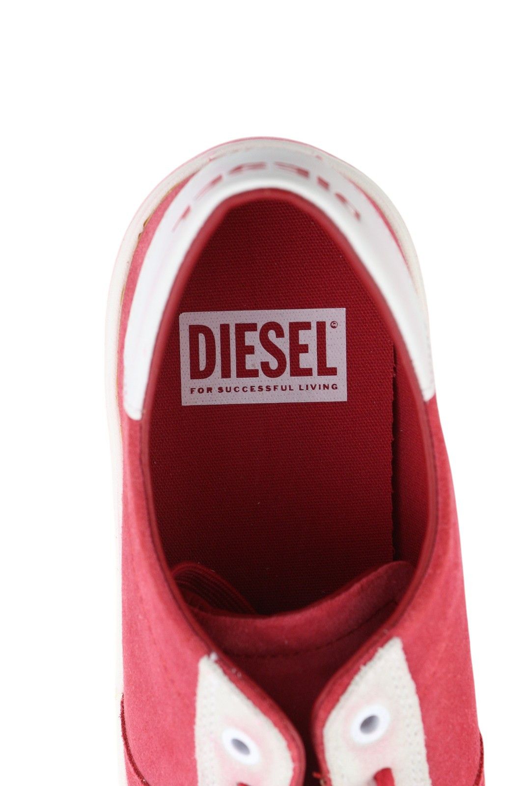 Diesel S-MYDORI LC EU44 Red Suede Leather 41533 Size US 11 / EU 44 - 8 Thumbnail