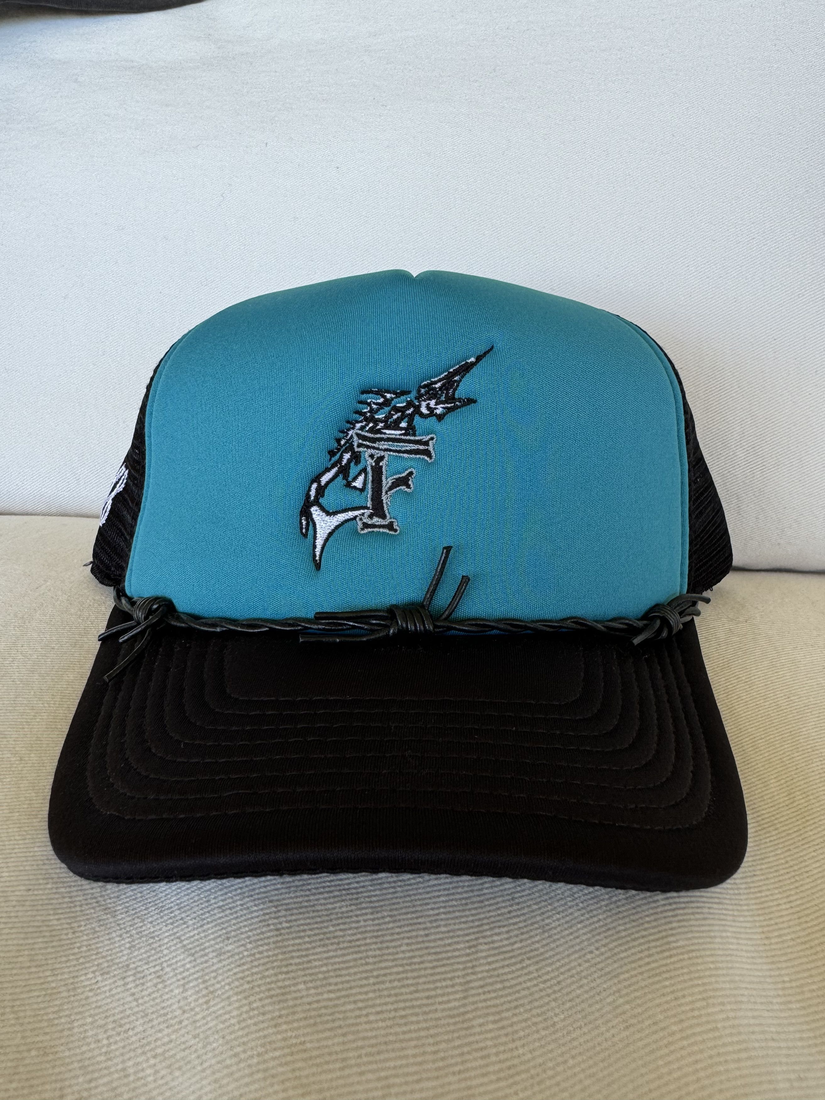 image of Alchemist X Loso Marlins Hat in Blue, Men's