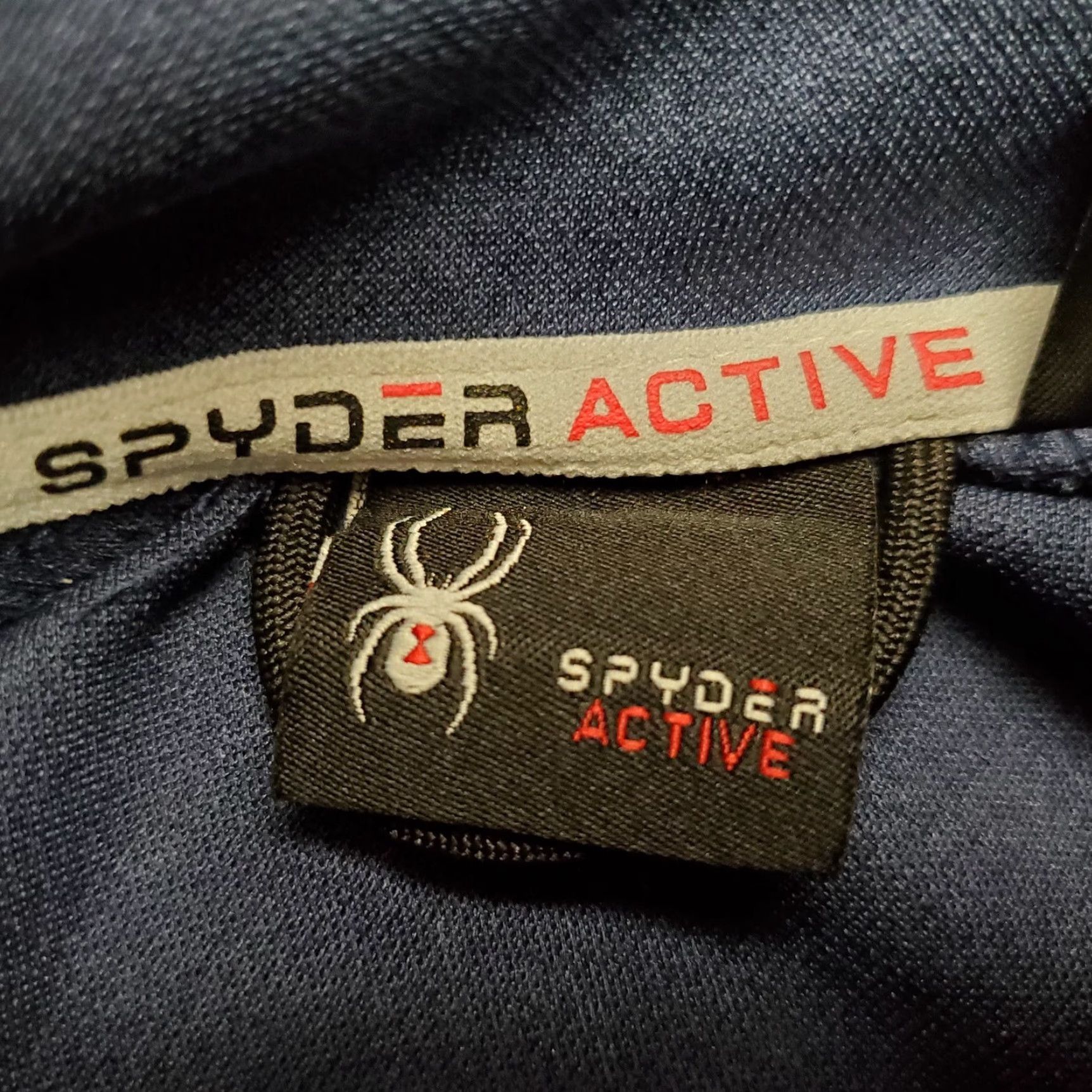 Spyder Spyder Mens Jacket Full Zip Outdoor Casual Blue M ProWeb Active ProWeb Outdoor Jacket Size US M / EU 48-50 / 2 - 4 Thumbnail