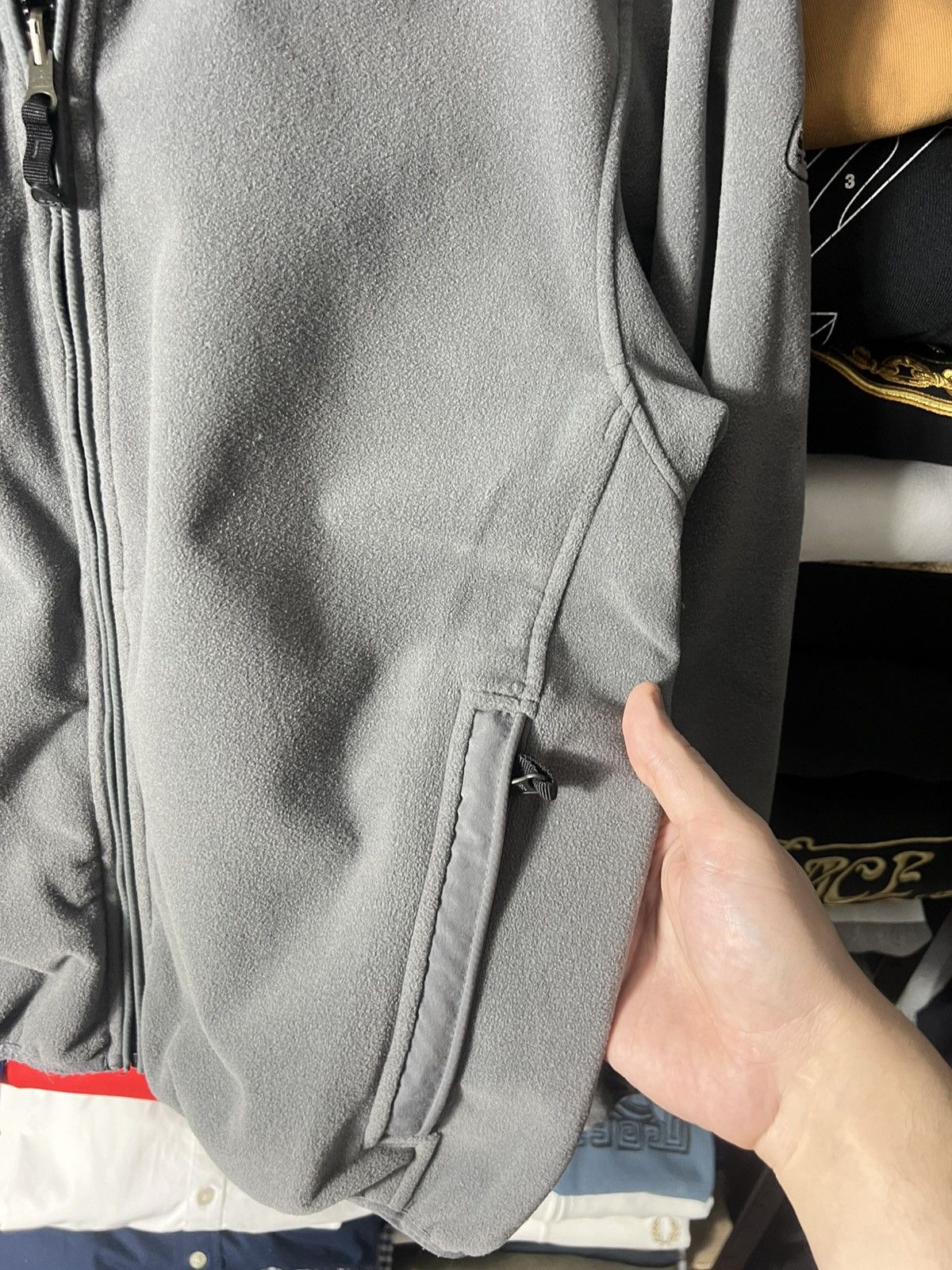 Nike ACG 🏔️ Nike ACG Therma-Fit Fleece Jacket — Vintage Grey (S) Size US S / EU 44-46 / 1 - 5 Thumbnail