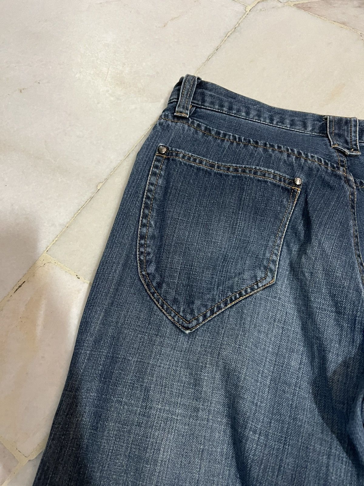 If Six Was Nine × Japanese Brand 🌈Vintage Japanese Brand UJ Flare Jean Size US 30 / EU 46 - 12 Thumbnail