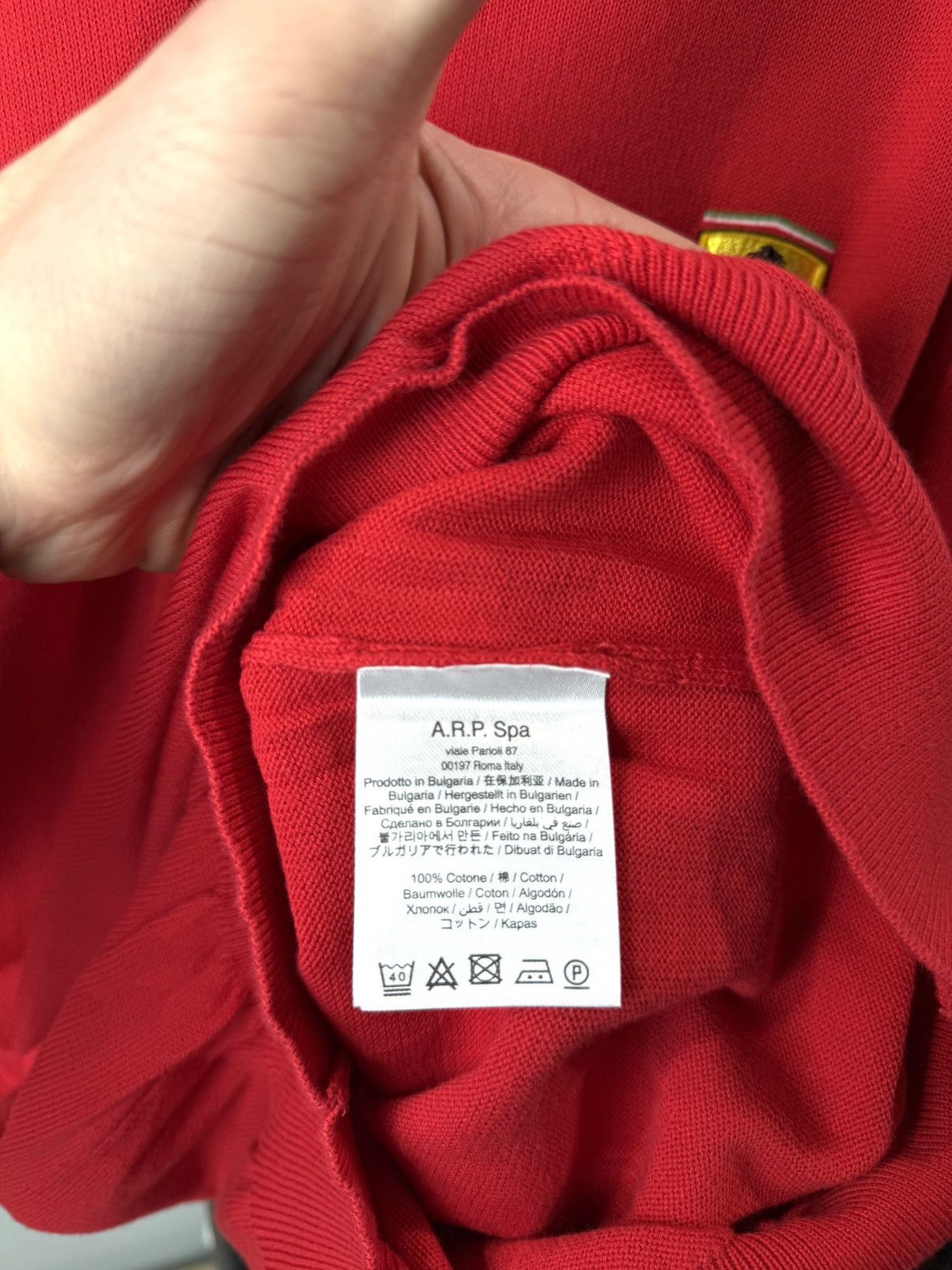 Ferrari Vintage Ferrari Racing Sweater Shell Size US L / EU 52-54 / 3 - 6 Thumbnail