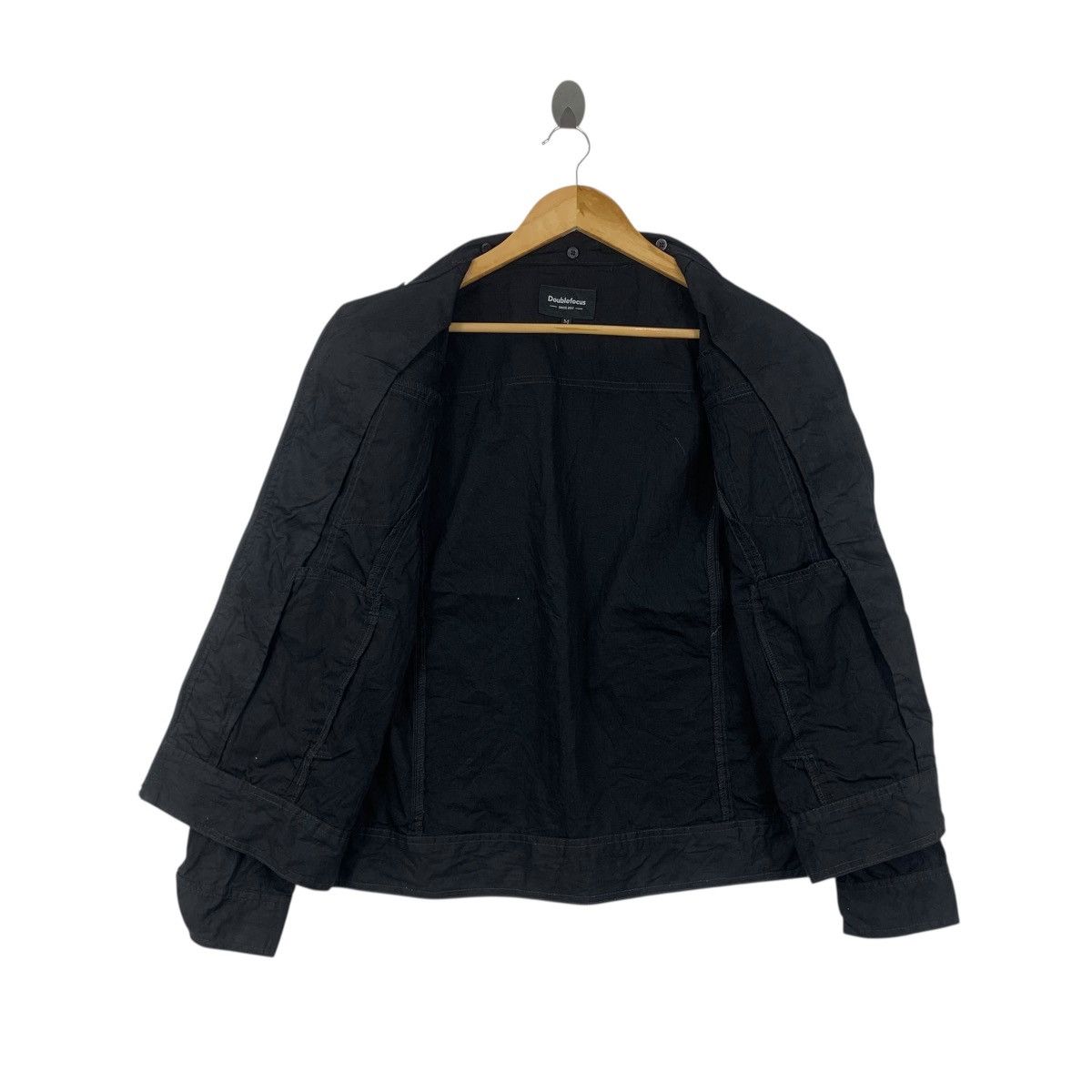 Other DOUBLE FOCUS JAPAN Motorcycle Punk Goth Jacket Windbreaker Size M / US 6-8 / IT 42-44 - 8 Thumbnail