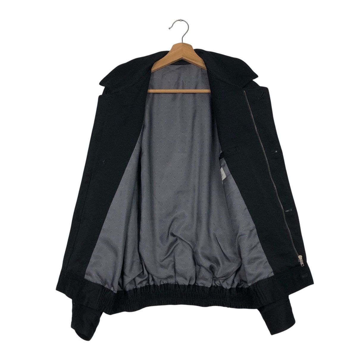 Japanese Brand 📌Vintage Bomber Jacket Hardy Amies Blanket Issey Miyake Size US M / EU 48-50 / 2 - 14 Thumbnail