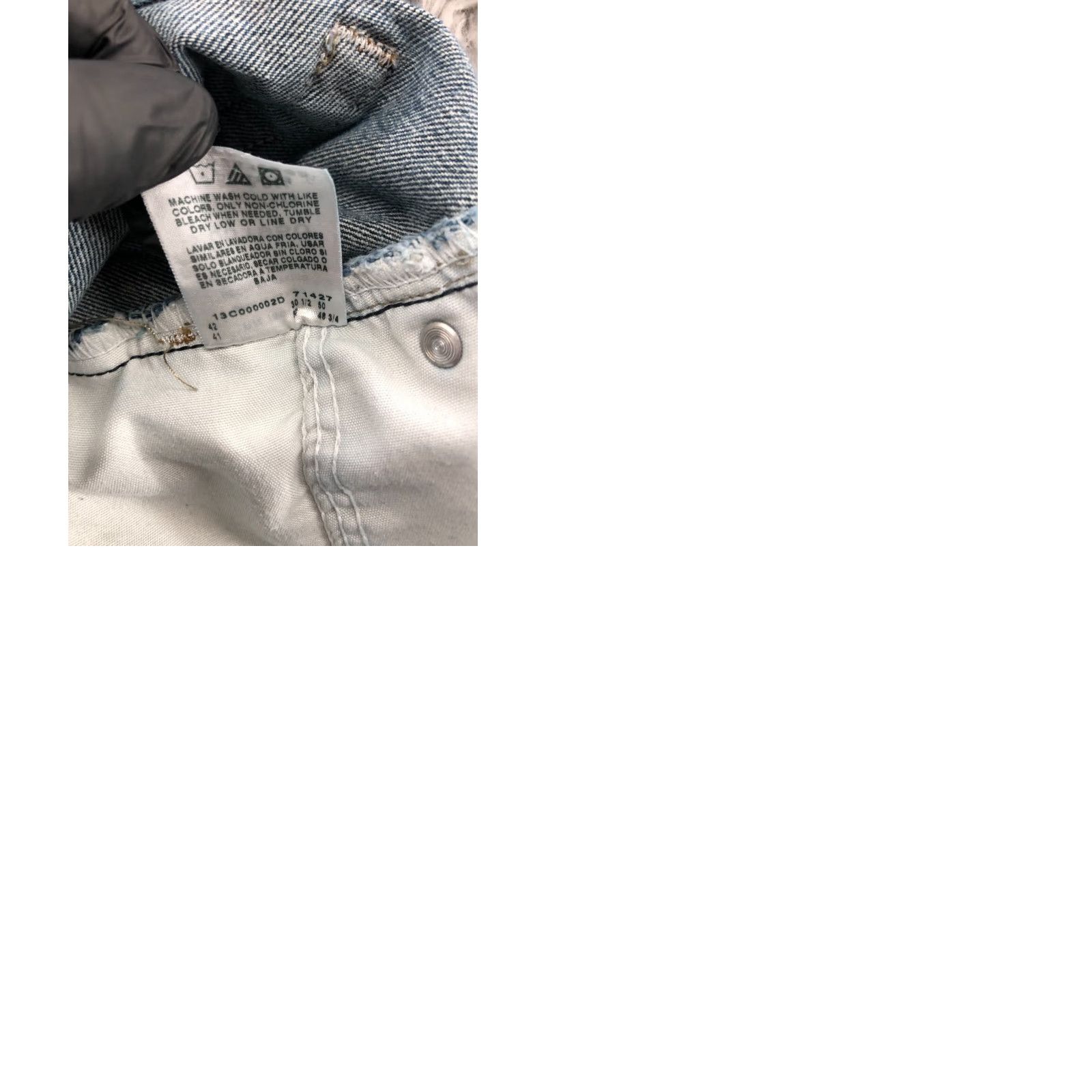 Lee Lee Jeans Straight 40x30 Mens Regular Regular Waist Blue Mid Rise 5-Pocket Denim Vintage No N/A Size US 40 / EU 56 - 9 Thumbnail