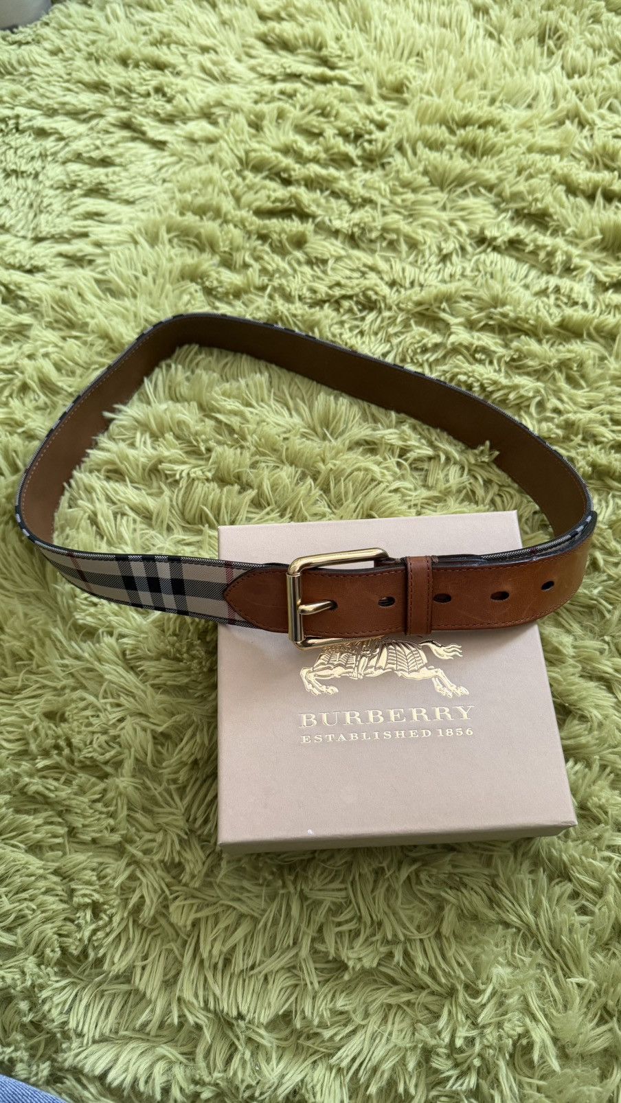 Burberry Burberry Belt Size 38 - 1 Thumbnail