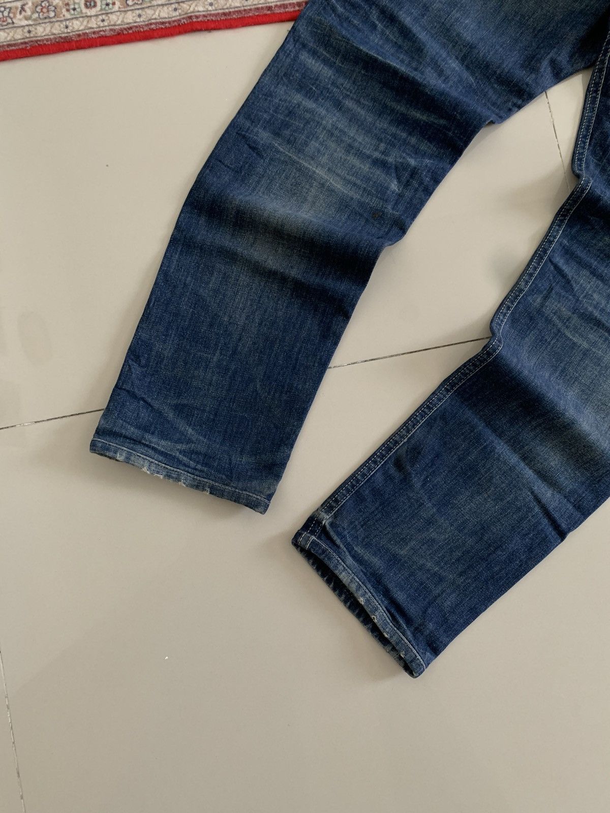 Diesel Diesel Industry Tepphar Slim Carrot Faded Blue Jeans Size US 32 / EU 48 - 2 Thumbnail