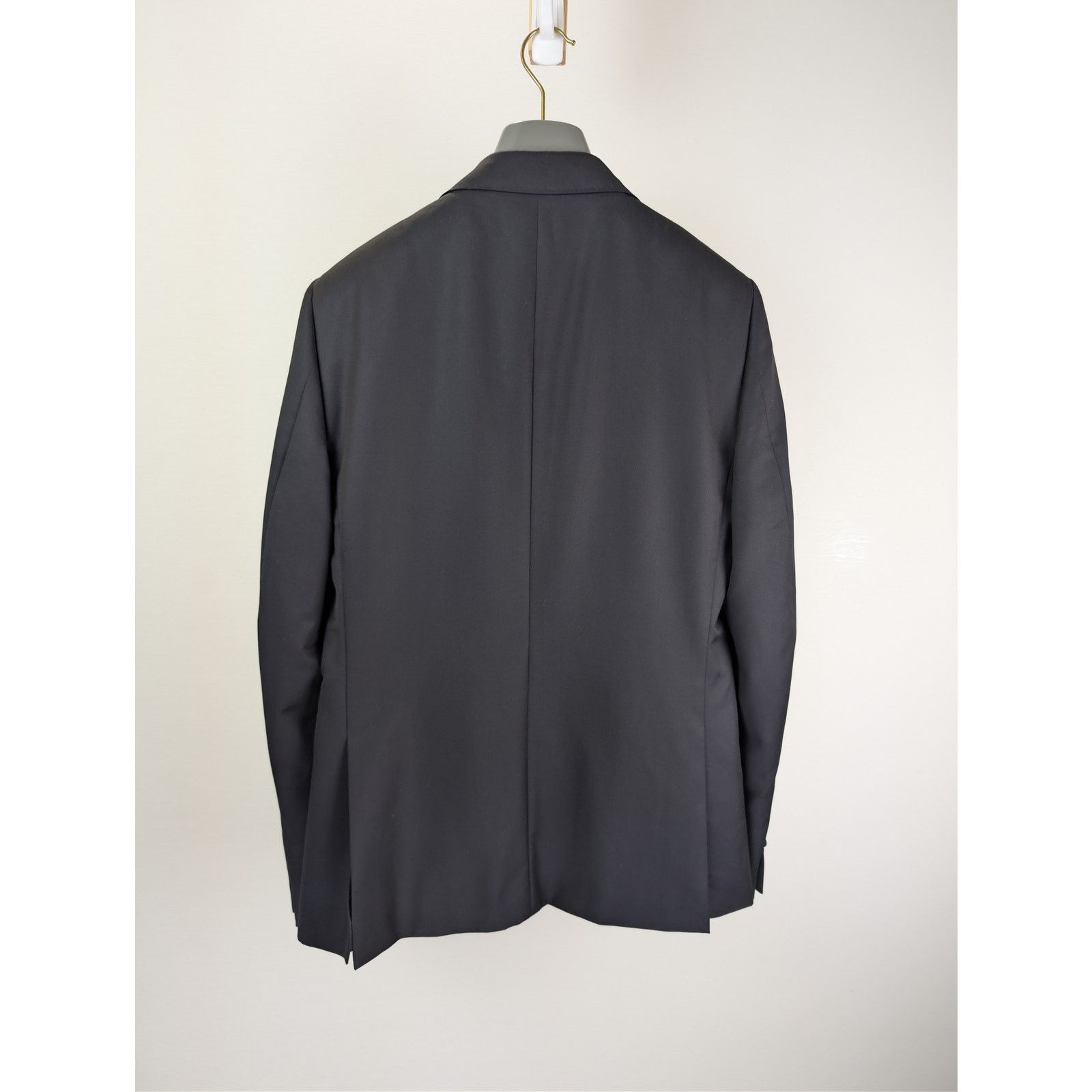 Ermenegildo Zegna o1rshd1 Mens Suit - Blazer and Casual Pants in Black Size US M / EU 48-50 / 2 - 12 Thumbnail