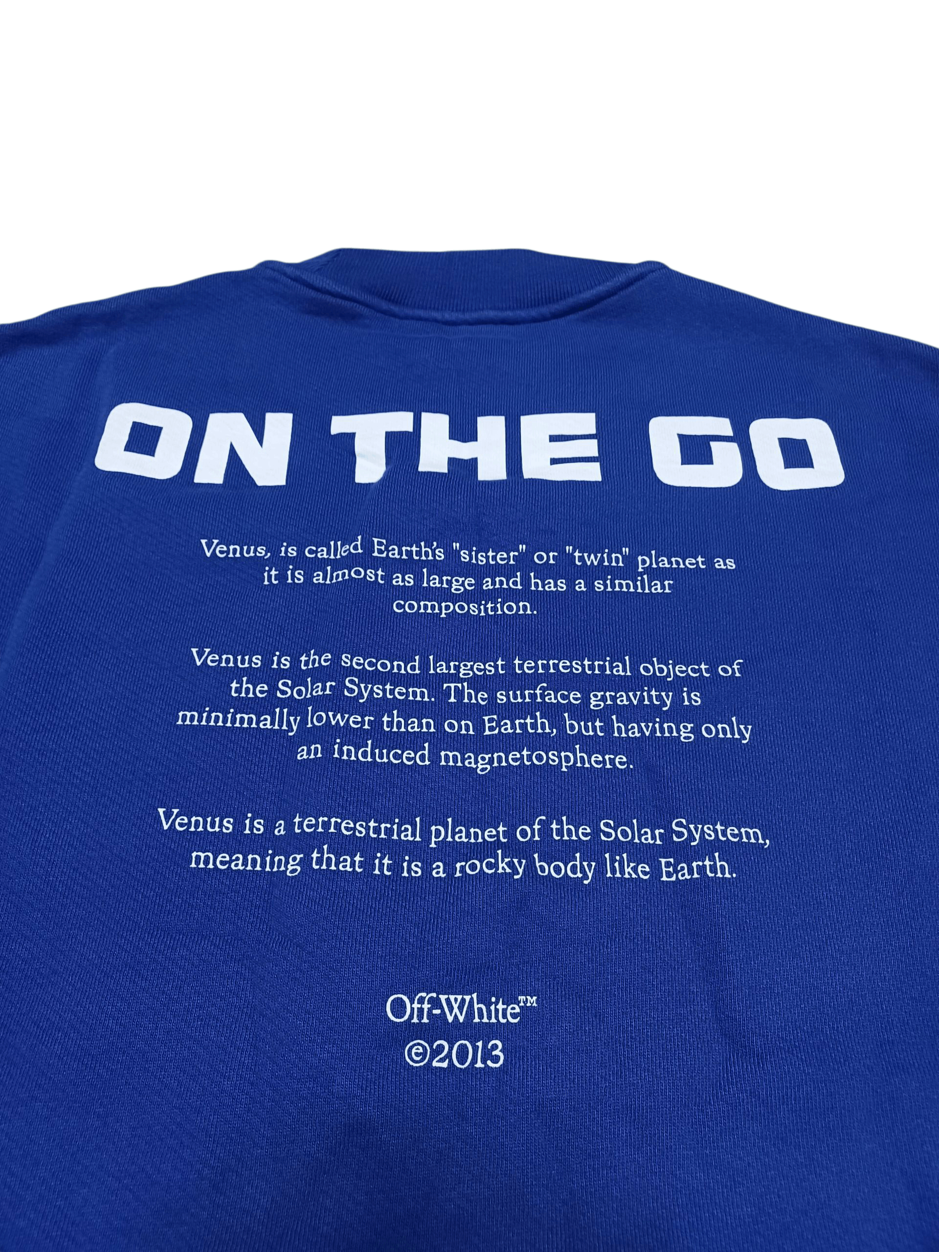 Off-White OFF-WHITE ON THE GO MOON RARE SWEATSHIRT Size US M / EU 48-50 / 2 - 4 Thumbnail
