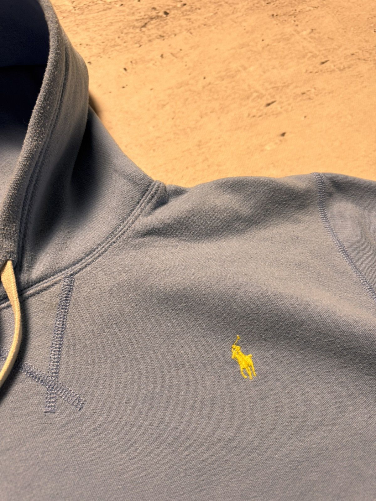 Polo Ralph Lauren × Ralph Lauren × Vintage RALPH LAUREN VINTAGE BASIC LOGO OVERSIZE HOODIE Size US XL / EU 56 / 4 - 4 Thumbnail