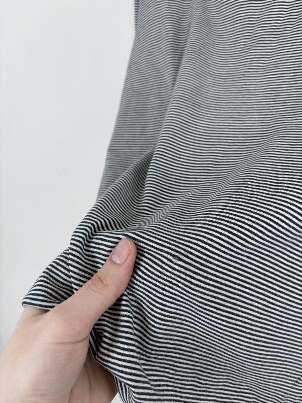 Valentino Vintage Valentino Studio Women’s Striped Long Sleeve T-Shirt Size M / US 6-8 / IT 42-44 - 5 Thumbnail