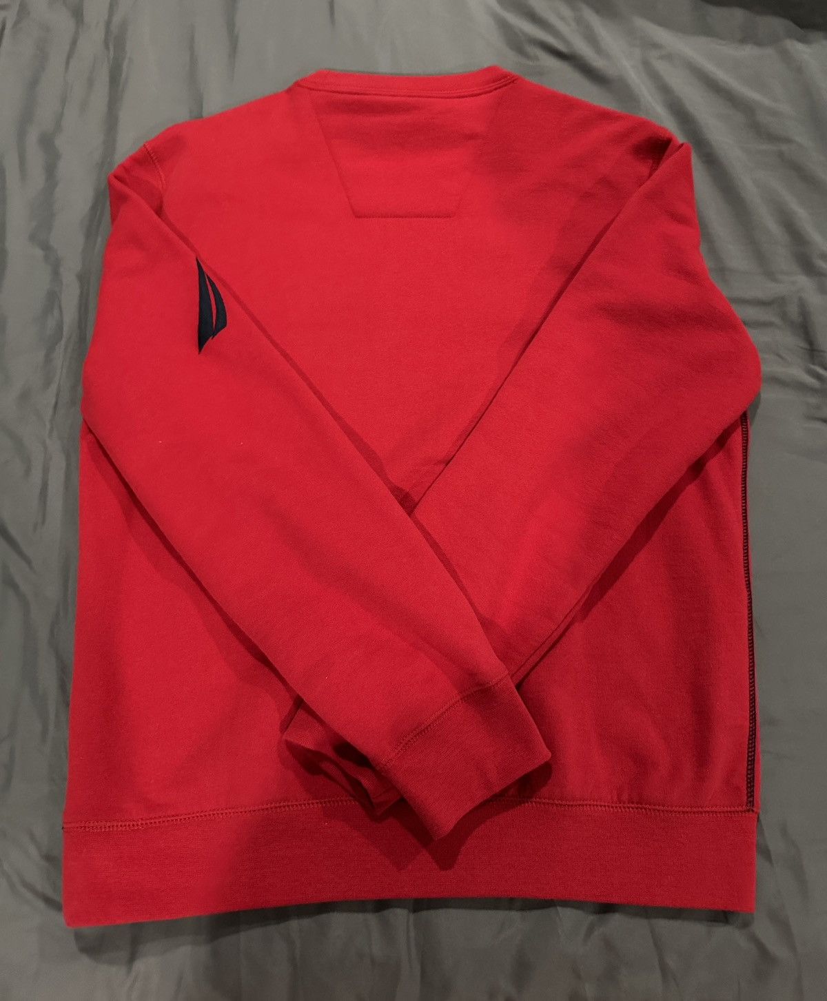 Nautica × Vintage Nautica Red Embroidered Sweatshirt Crewneck Size US S / EU 44-46 / 1 - 5 Thumbnail