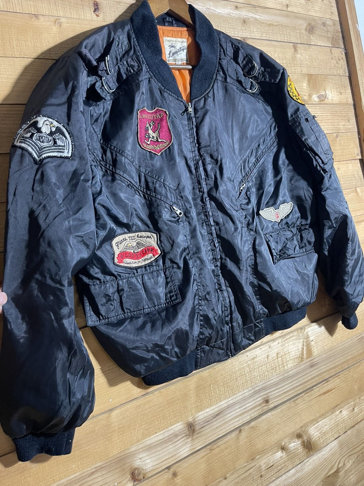 Vintage Vintage loosutap bomber jacket Size US L / EU 52-54 / 3 - 3 Thumbnail