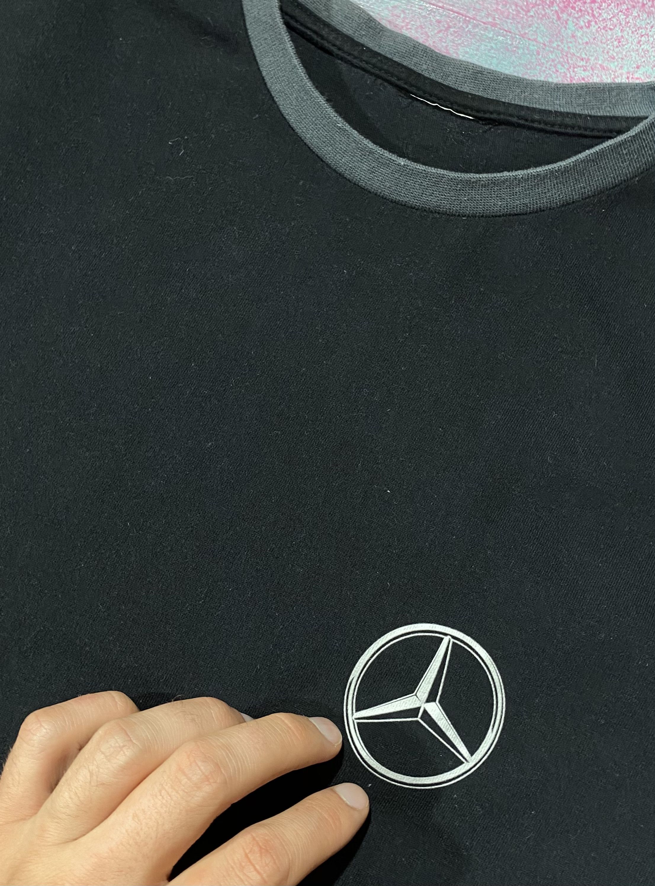 Mercedes-Benz Vintage Y2K Mercedes-Benz Big Logo T-shirt Size US M / EU 48-50 / 2 - 3 Thumbnail